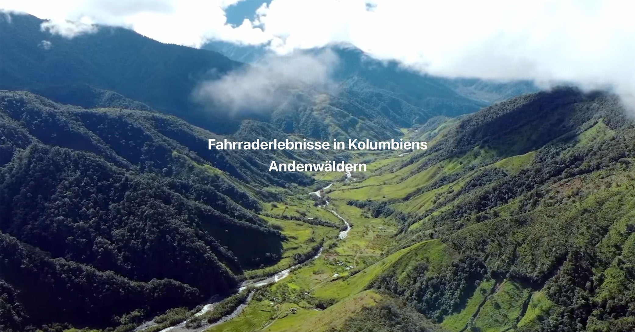 Fahrraderlebnisse in Kolumbiens Andenwäldern