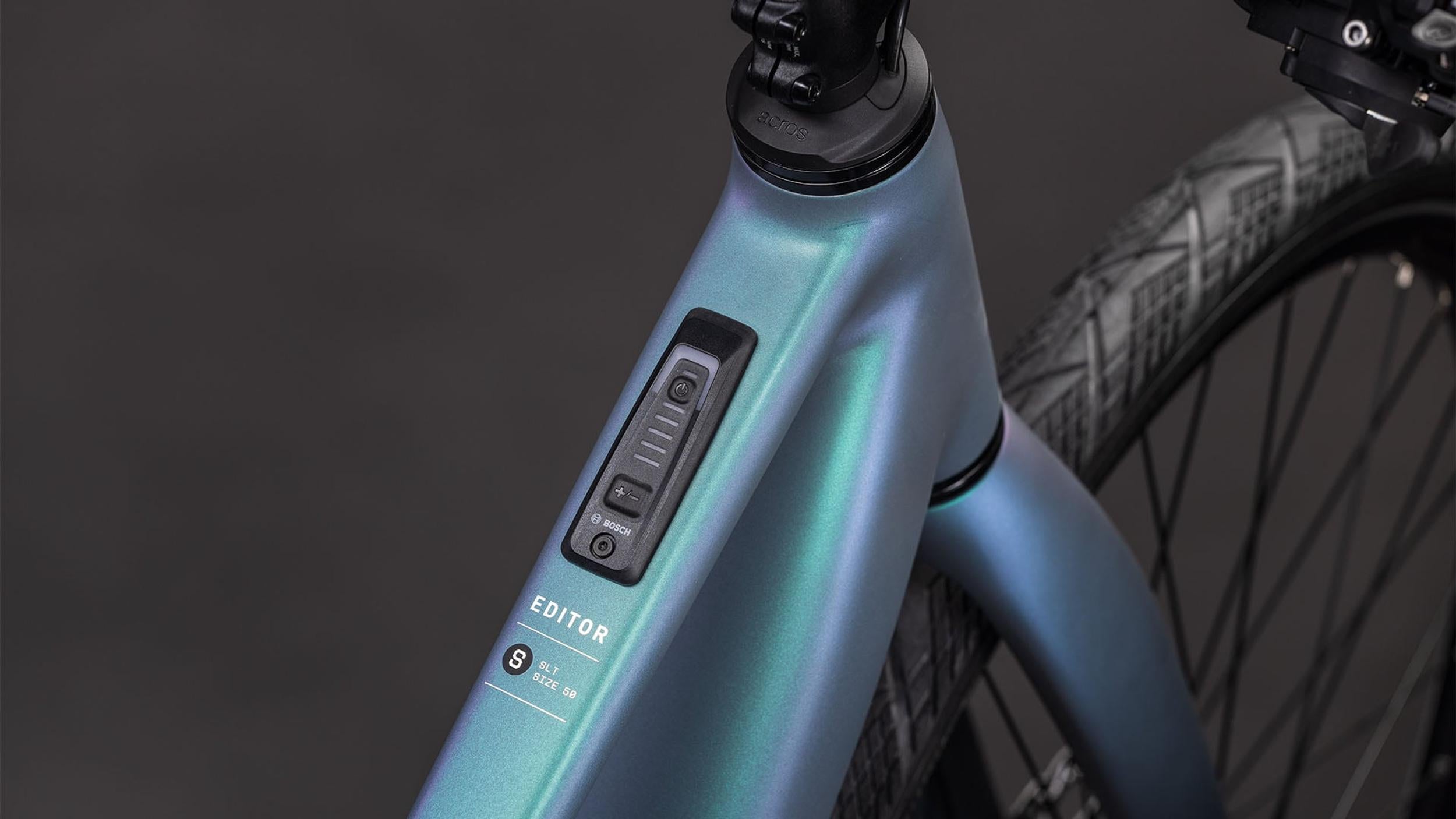 Cube Editor Hybrid SLT 400X smaragdgrey´n´prism - Premium Bikeshop