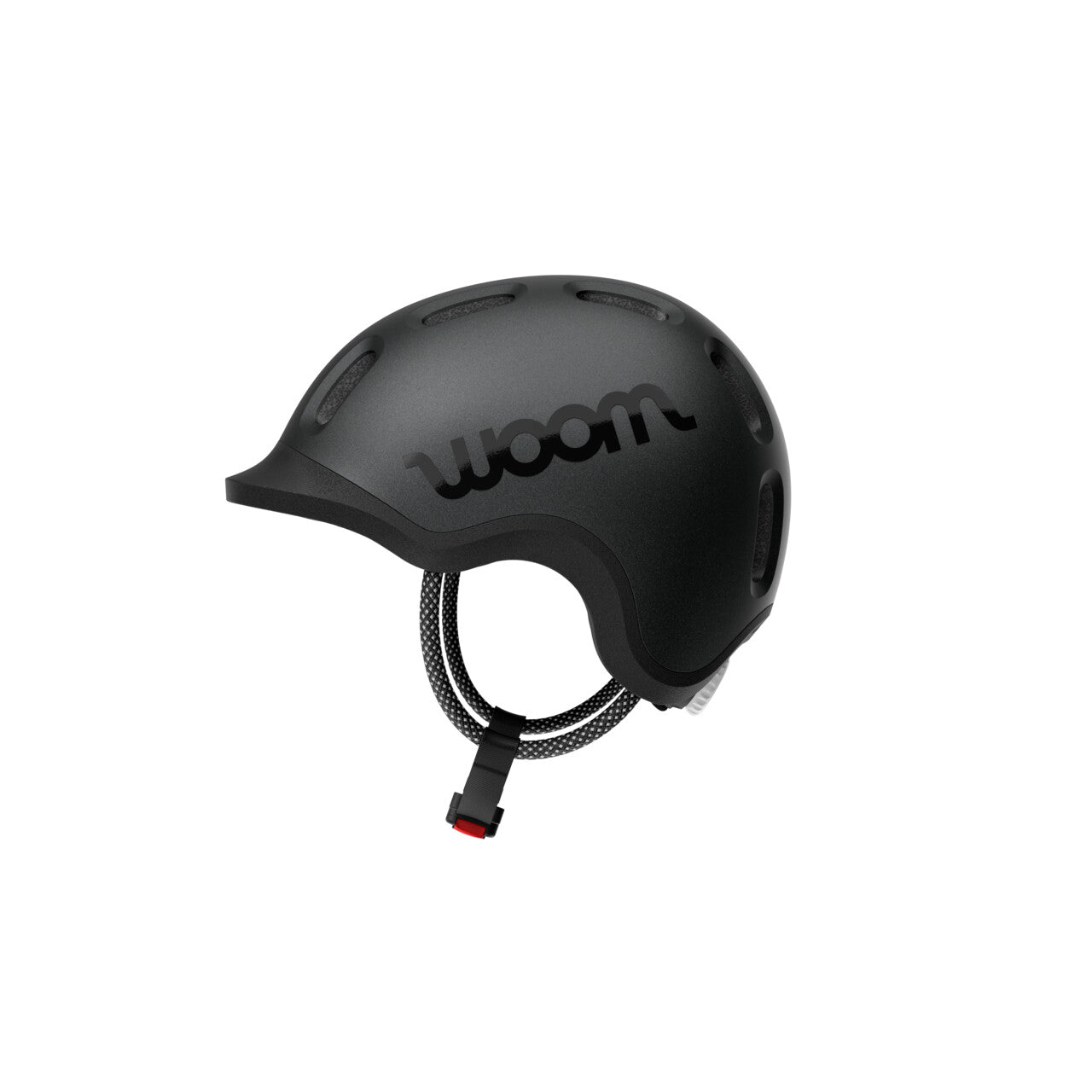 WOOM Ready Kinderhelm charcoal metallic - Premium Bikeshop