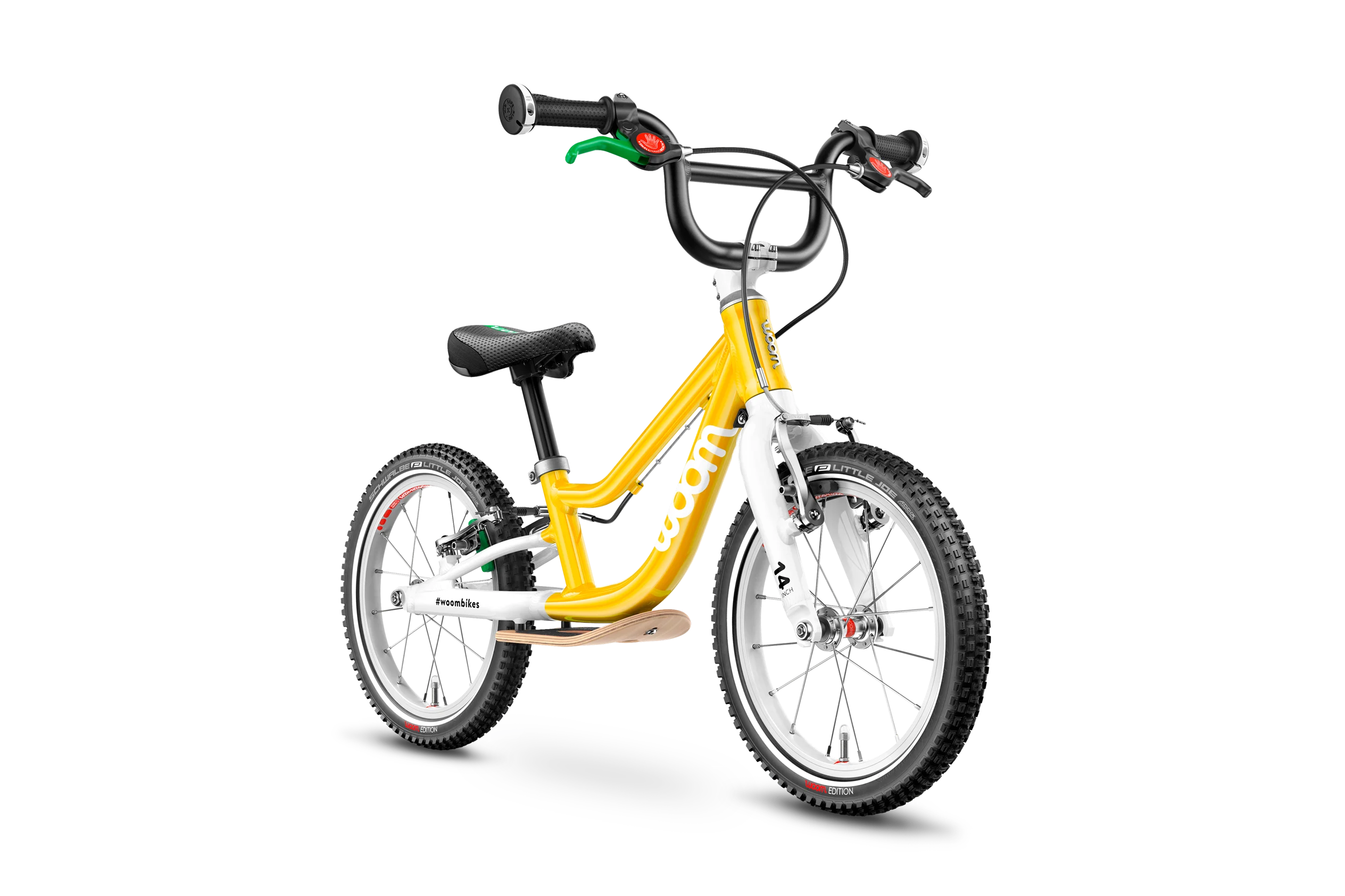 WOOM 1 PLUS Laufrad 14" yellow - Premium Bikeshop