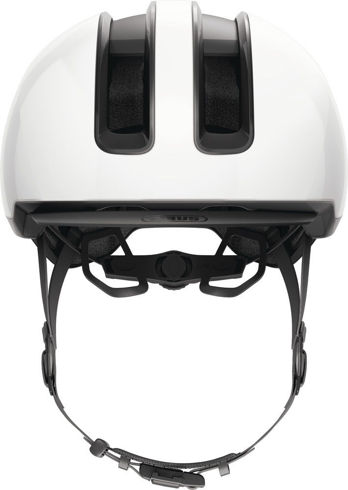 ABUS Hud-Y Ace - Fahrradhelm shiny white - Premium Bikeshop