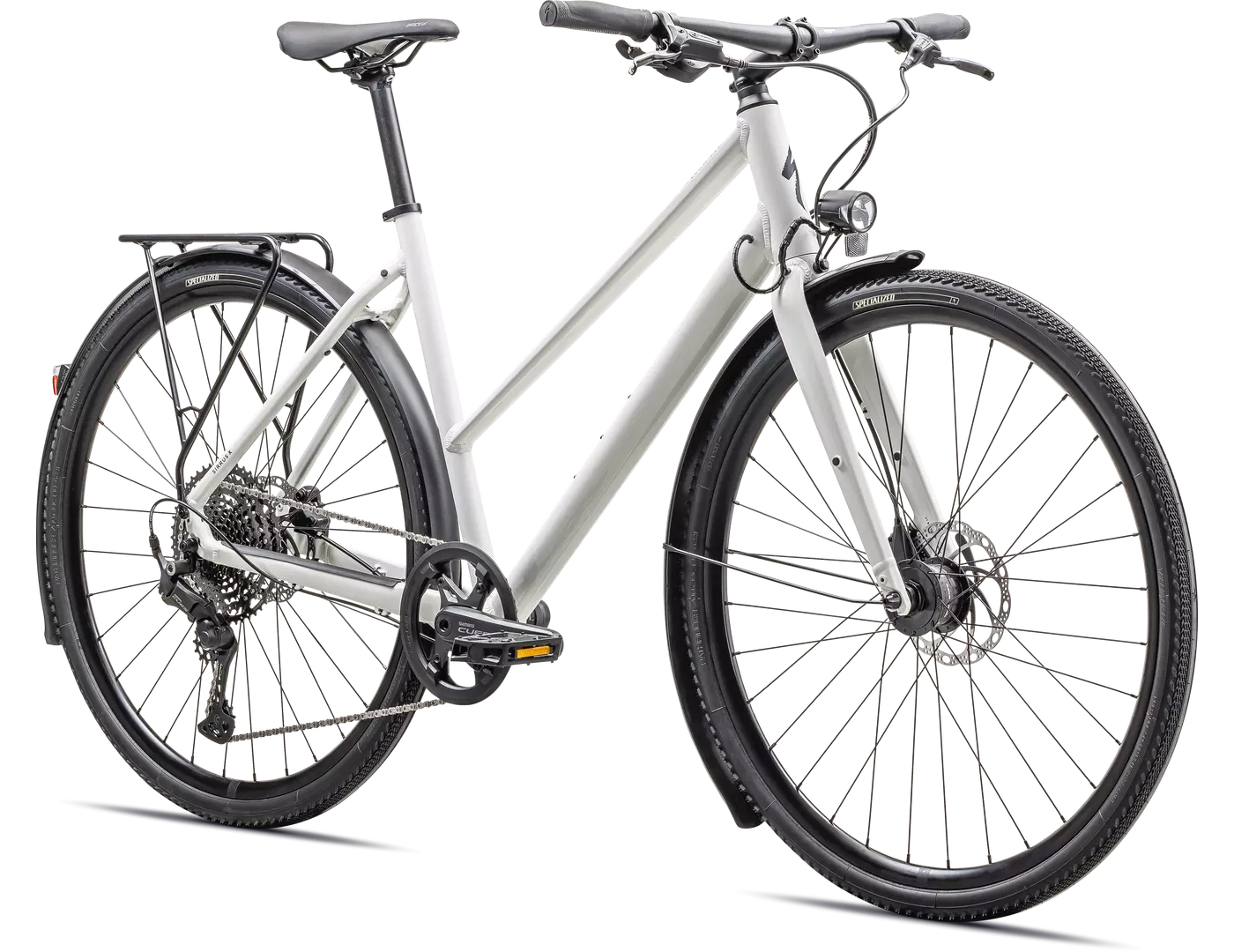 Specialized Sirrus X 3.0 Step-Through EQ dune white/dark navy - Premium Bikeshop