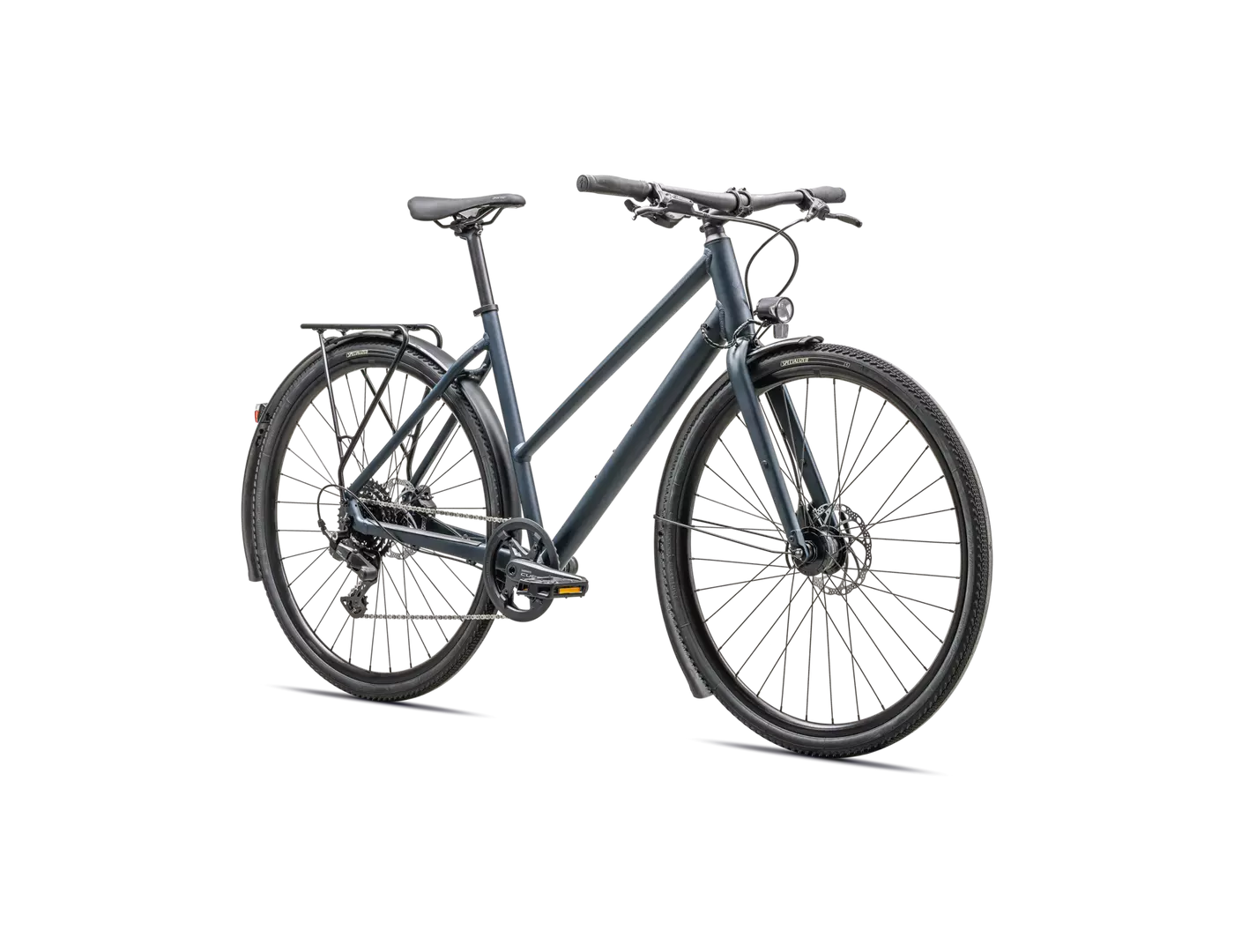 Specialized Sirrus X 2.0 EQ step through Satin Cast Blue / Dark Navy Reflective - Premium Bikeshop