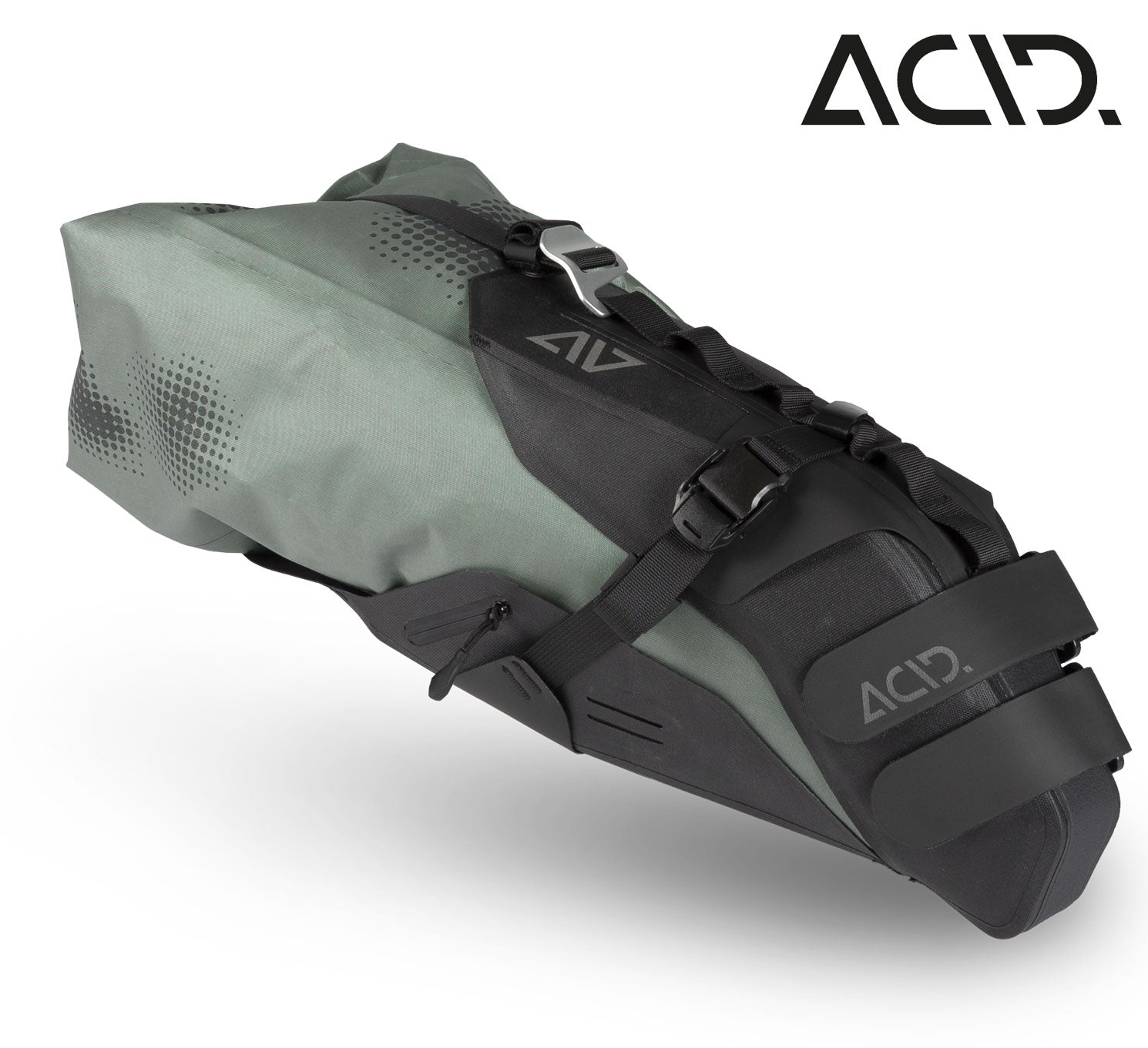 acid lenkertasche pack pro 9 ACID Satteltasche PACK PRO green