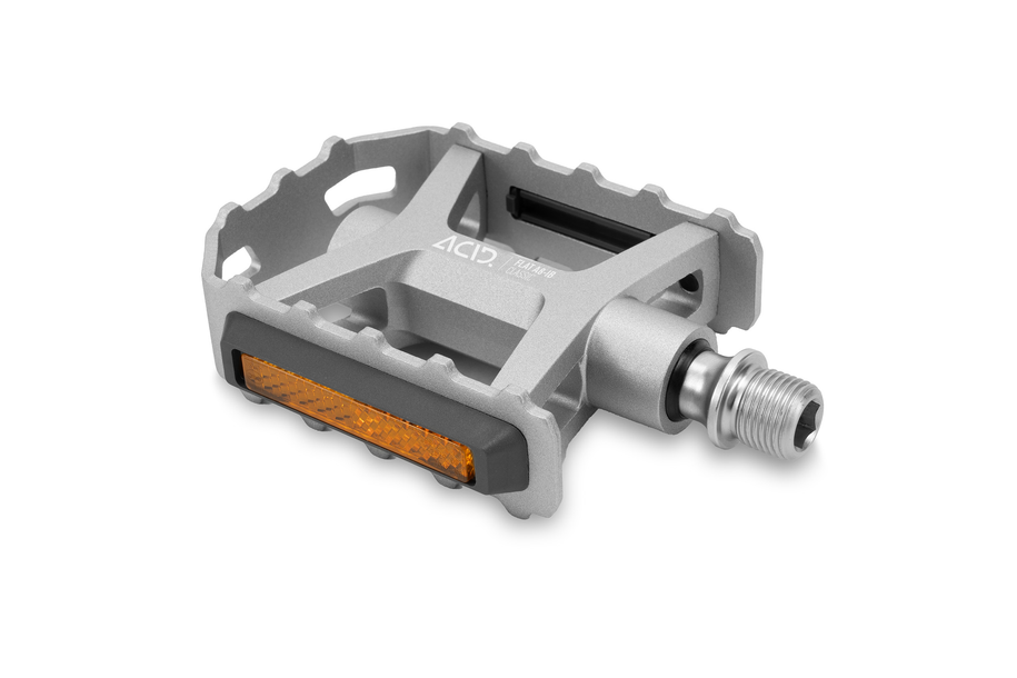 ACID Pedale FLAT A8-IB Classic silber - Premium Bikeshop