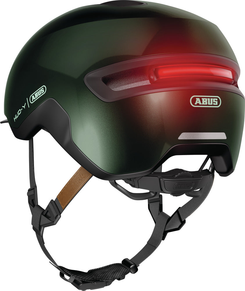 ABUS Hud-Y Ace - Fahrradhelm moss green - Premium Bikeshop