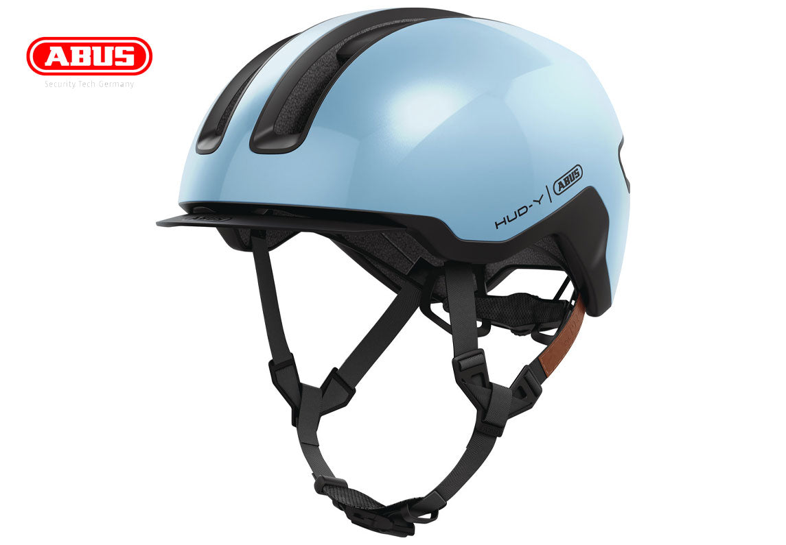 ABUS Hud-Y Ace - Fahrradhelm iced blue - Premium Bikeshop