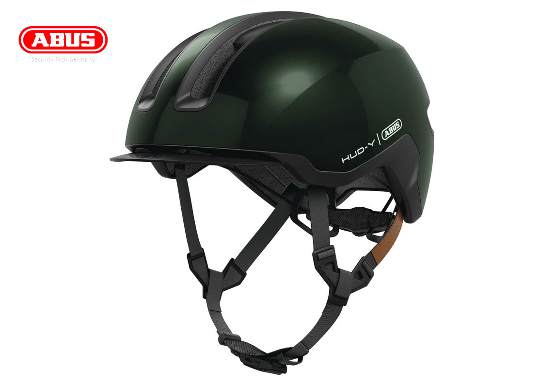 ABUS Hud-Y Ace - Fahrradhelm moss green - Premium Bikeshop