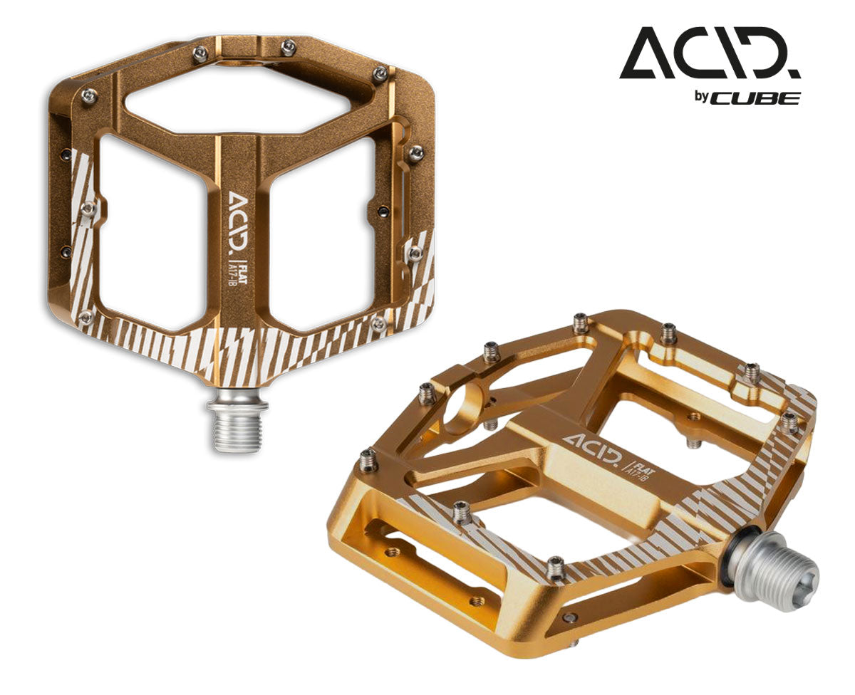 ACID Pedale FLAT A17-IB gold