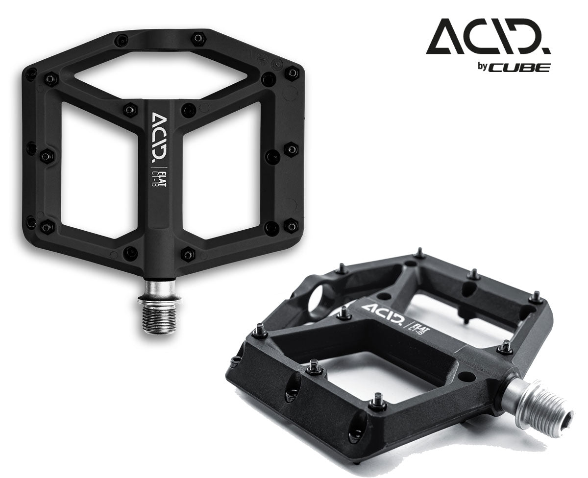 ACID Pedale FLAT C1-IB black - Premium Bikeshop
