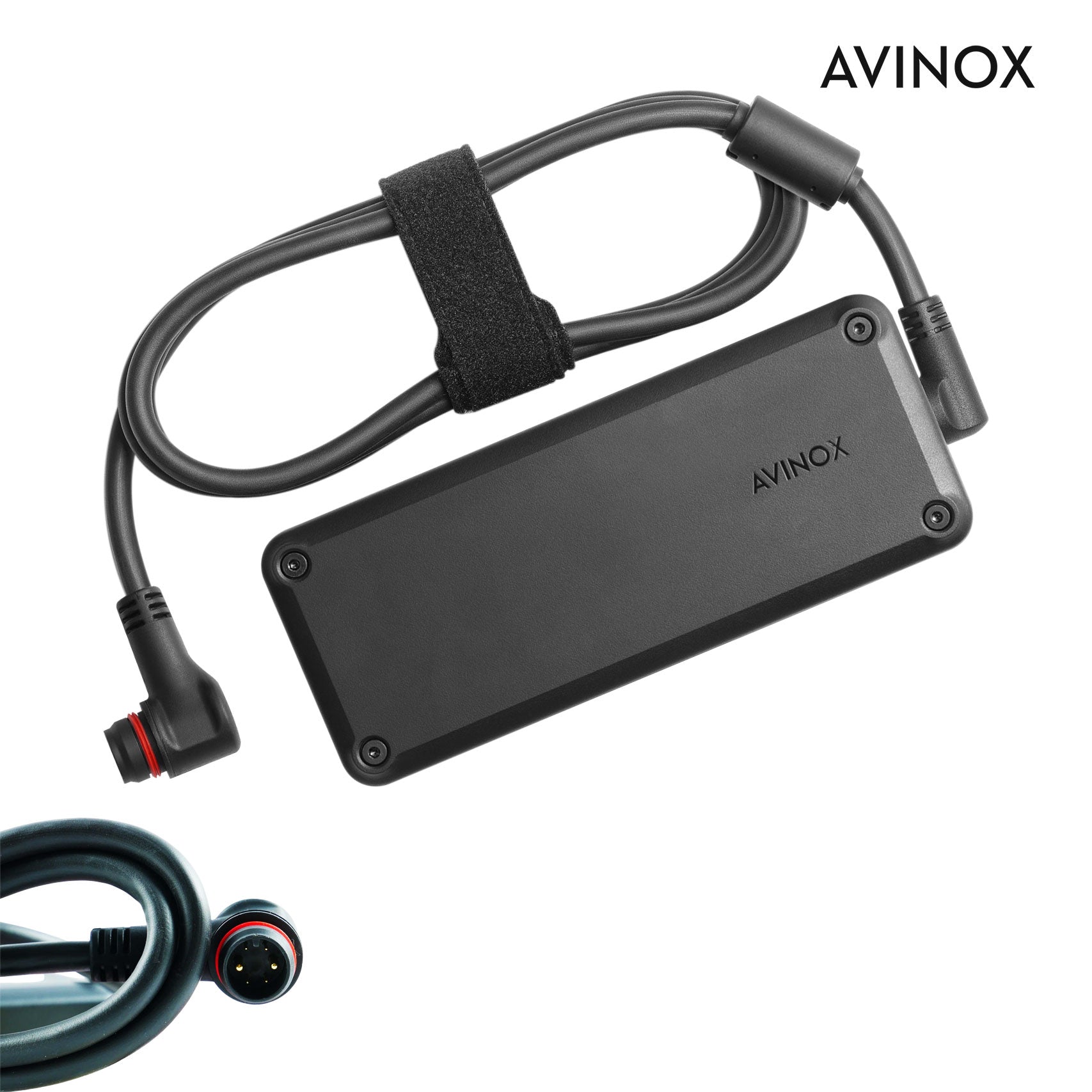 Avinox Ladegerät 12A 508W Motor M1 / M2 / M2S Rundstecker ohne Netzkabel