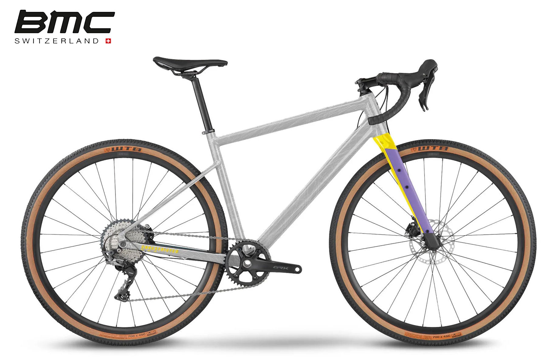 BMC URS AL TWO | Raw Alloy / Yellow - Premium Bikeshop