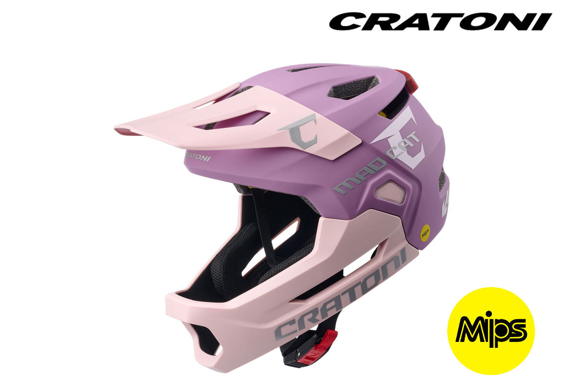 fahrradhelm rose CRATONI MadCat MIPS Fahrradhelm Kinder