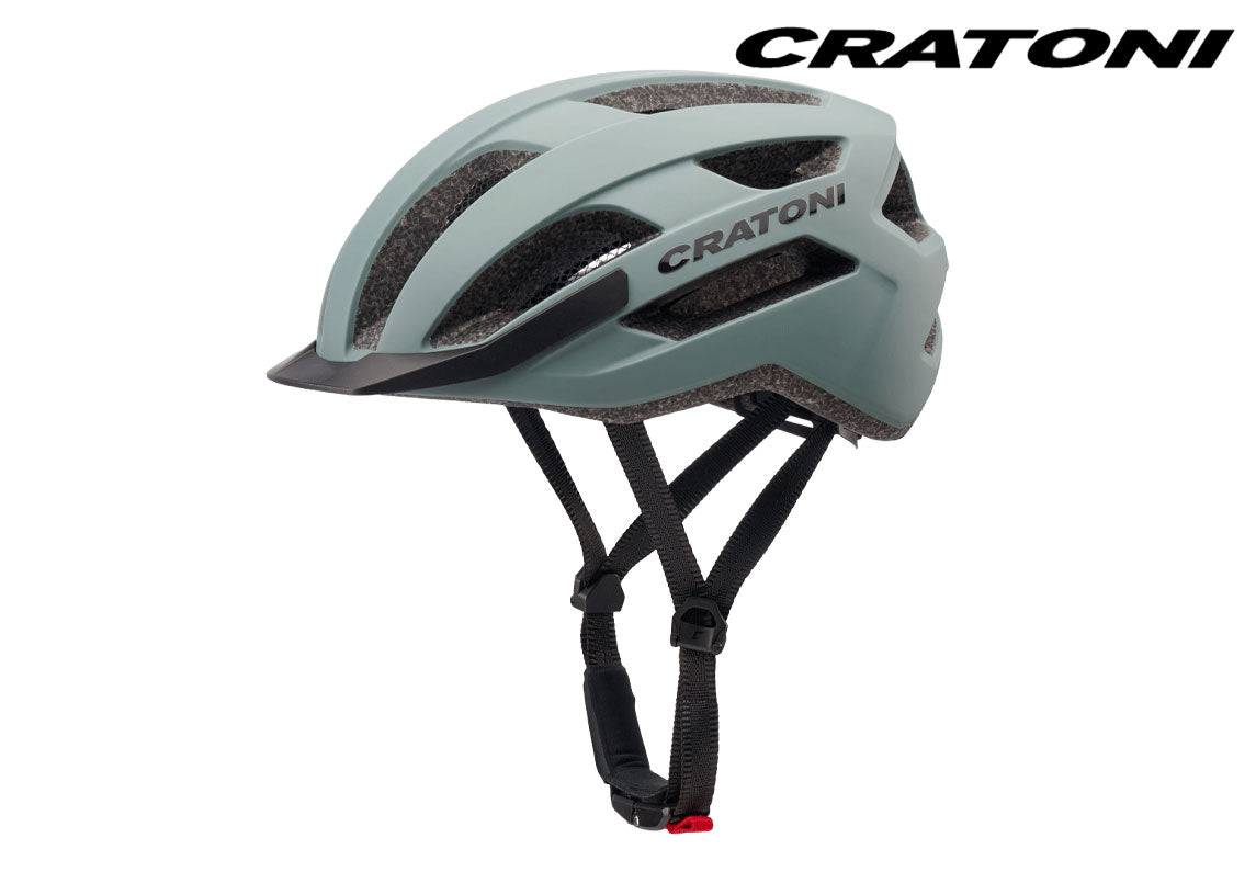 fahrradhelm polster selber machen Cratoni Pacer 2.0 Fahrradhelm sage matt