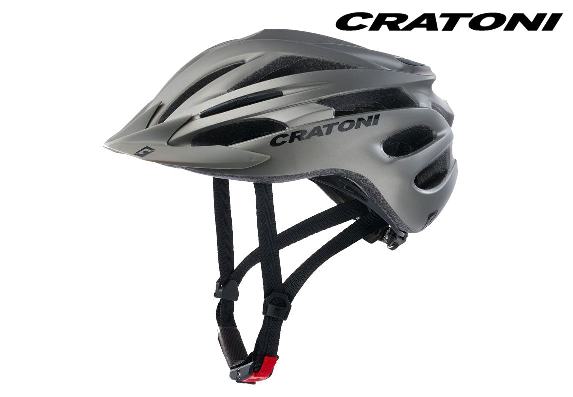 cratoni fahrradhelm pacer Cratoni Pacer Fahrradhelm anthracite matt