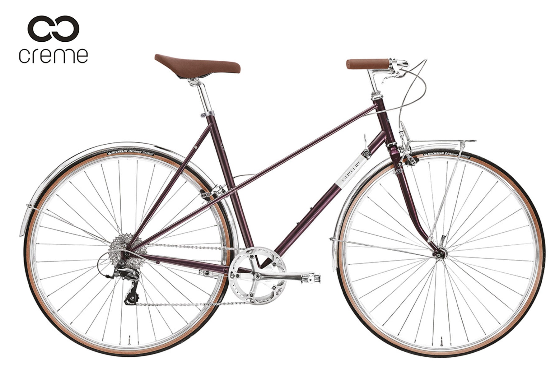 creme fahrräder zubehör Creme Cycles Echo Mixte Uno