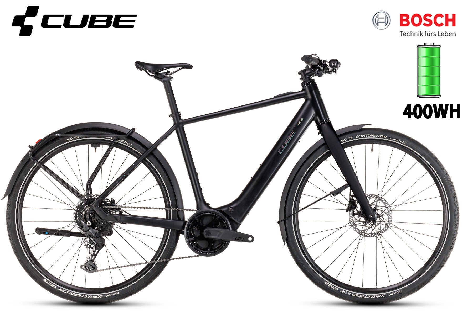 Cube Editor Hybrid Pro FE 400X black´n´spectral - Premium Bikeshop