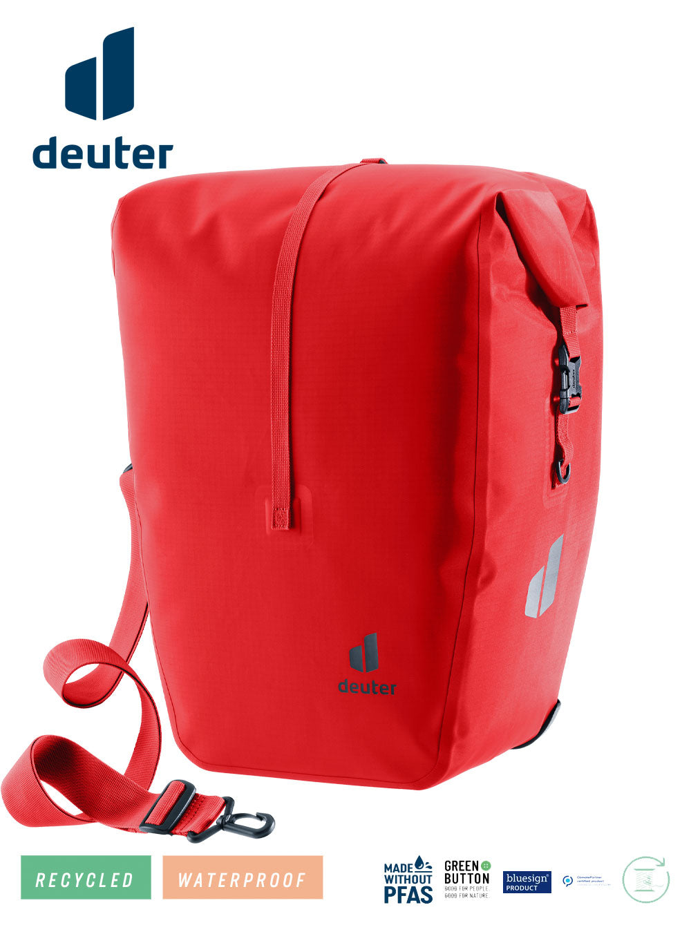Deuter VISBY 20+5 Fahrradtasche cherry