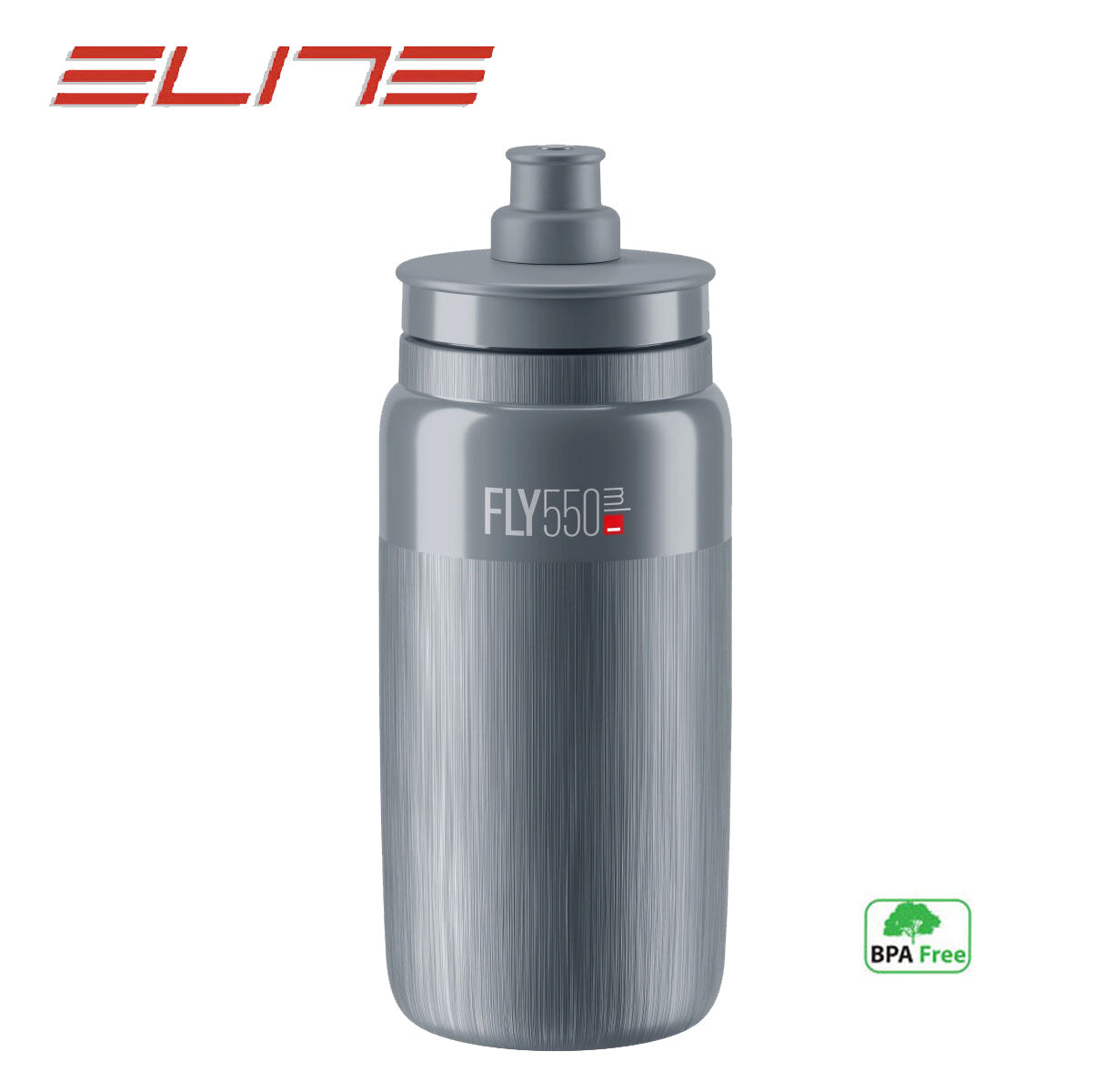 ELITE Trinkflasche Fly Tex grey 550ml - Premium Bikeshop