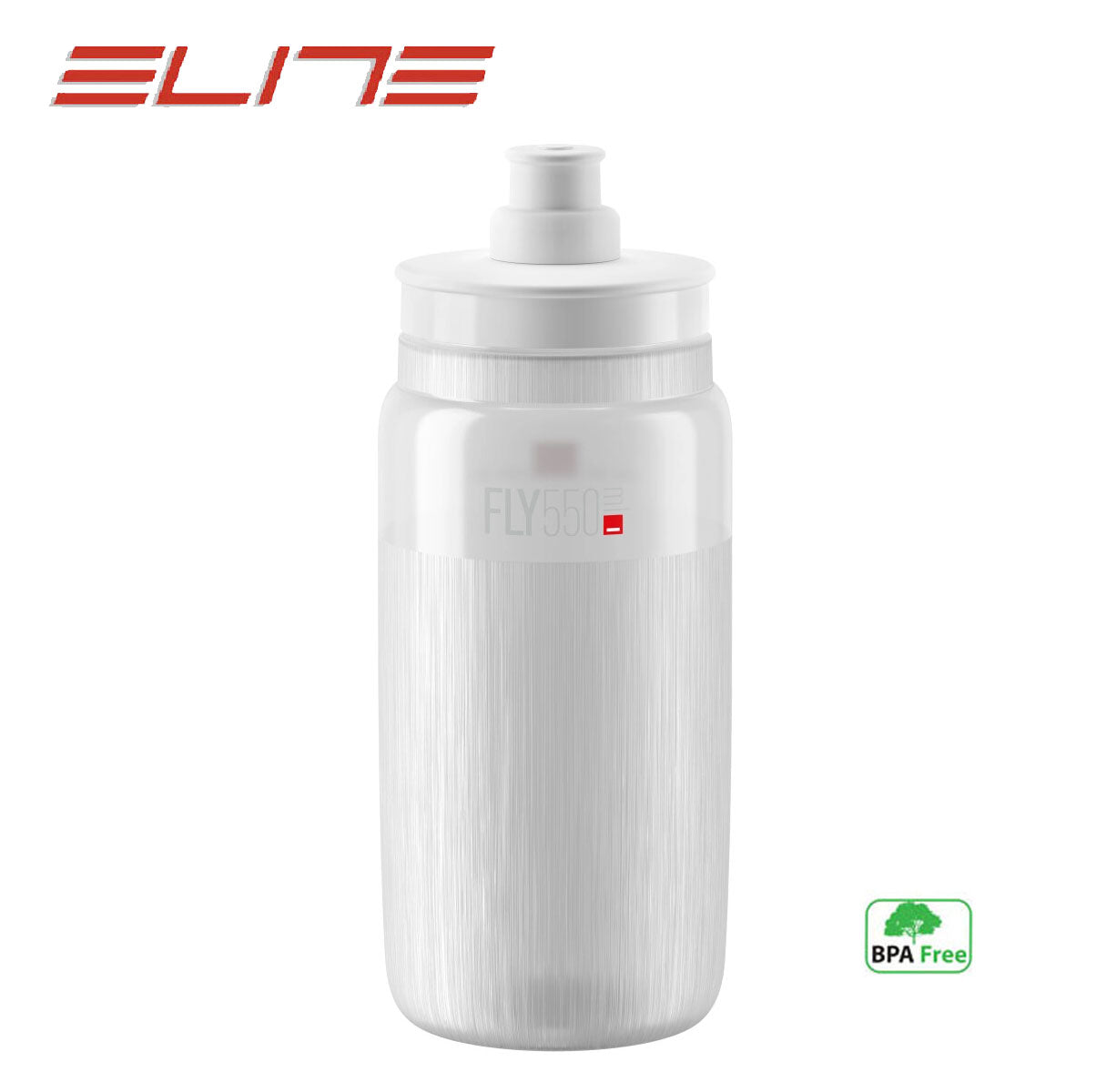 ELITE Trinkflasche Fly Tex transparent 550ml - Premium Bikeshop