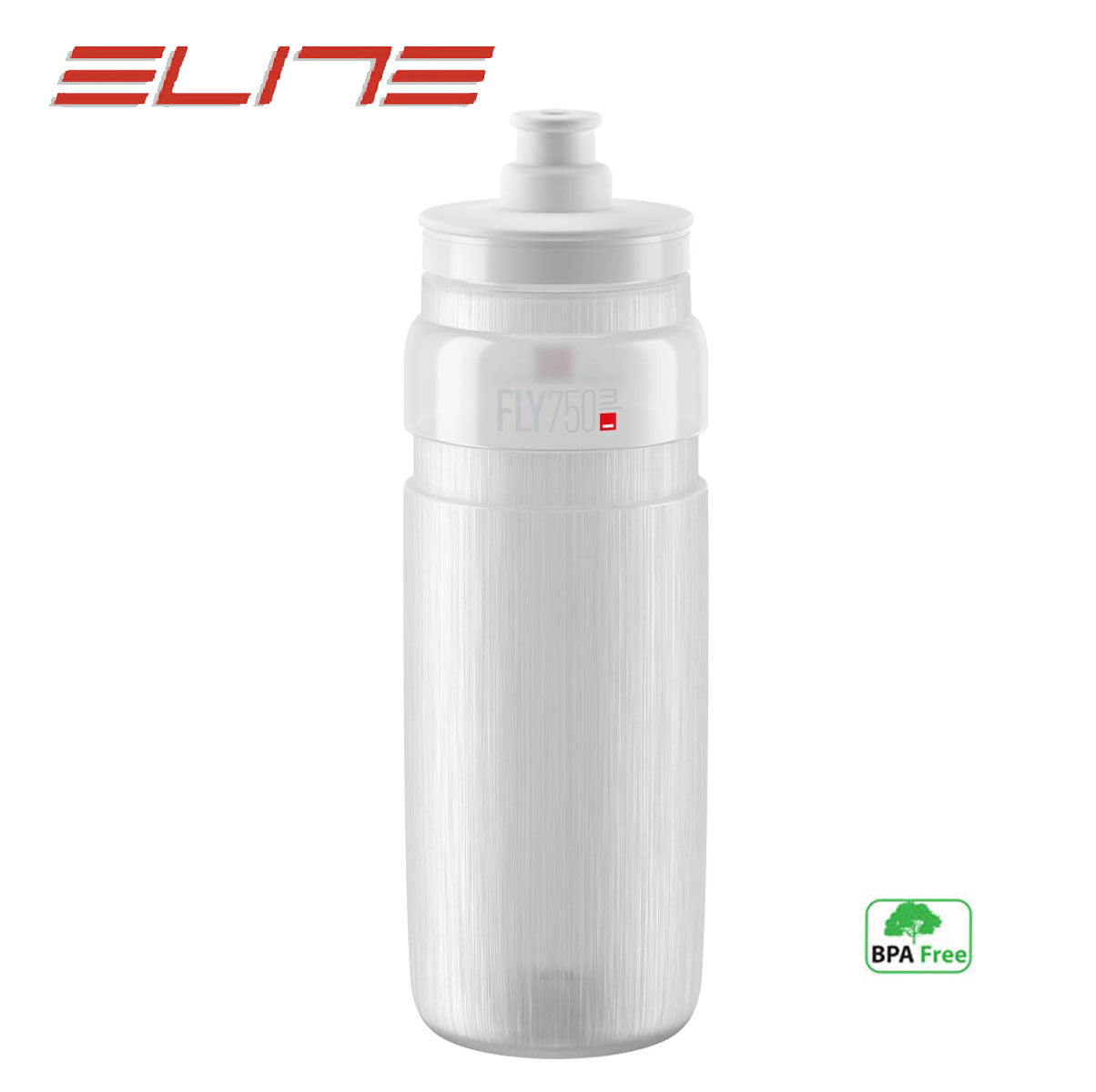ELITE Trinkflasche Fly Tex transparent 750ml - Premium Bikeshop