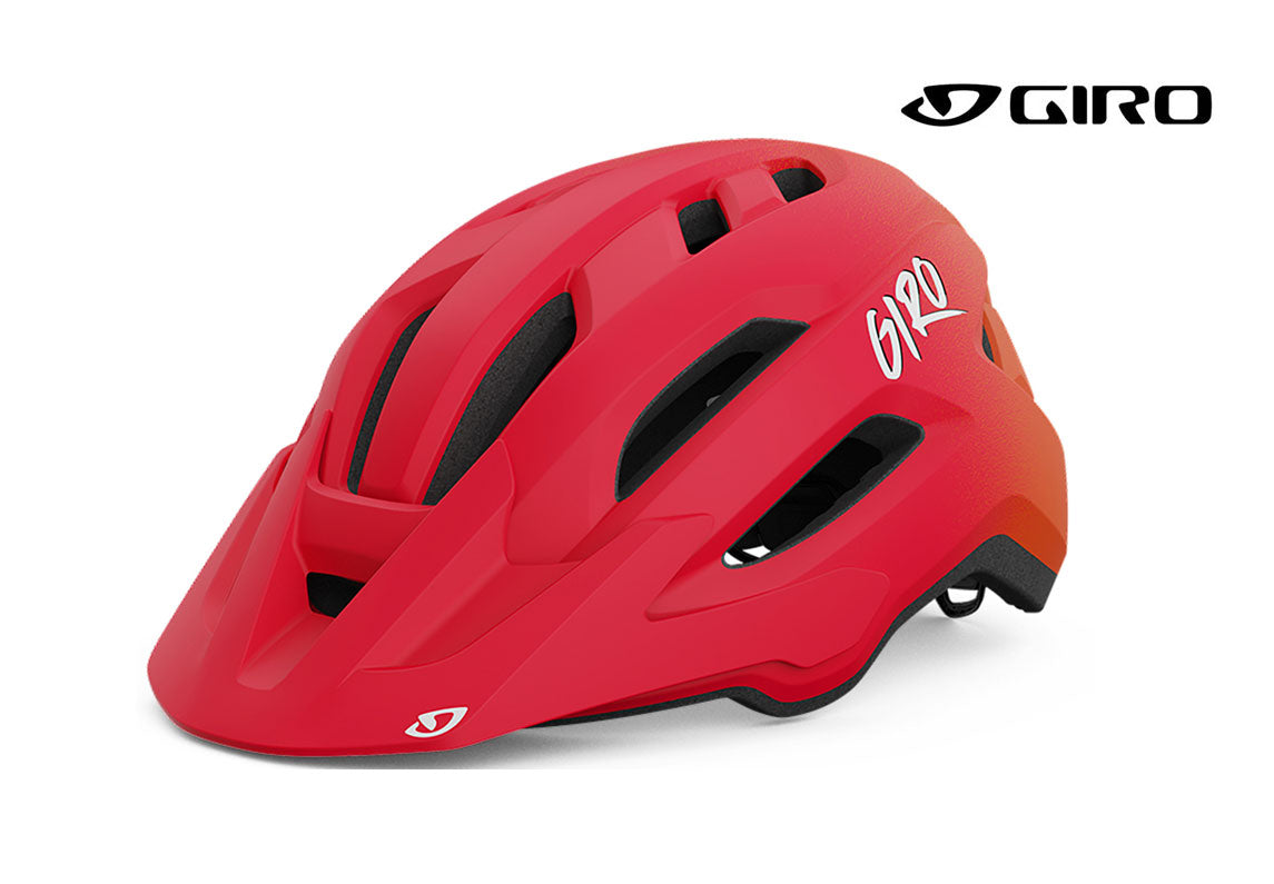 GIRO FIXTURE II Youth Fahrradhelm matte red fade - Premium Bikeshop