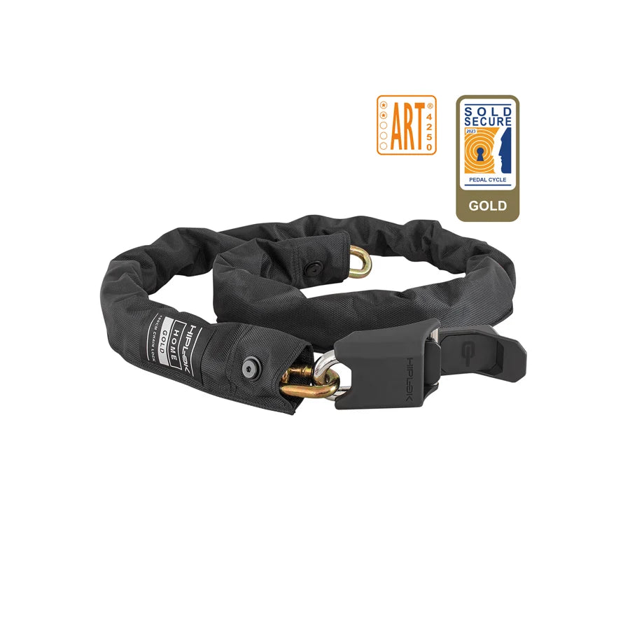 HIPLOK Home GOLD Kettenschloss 150 cm - Premium Bikeshop