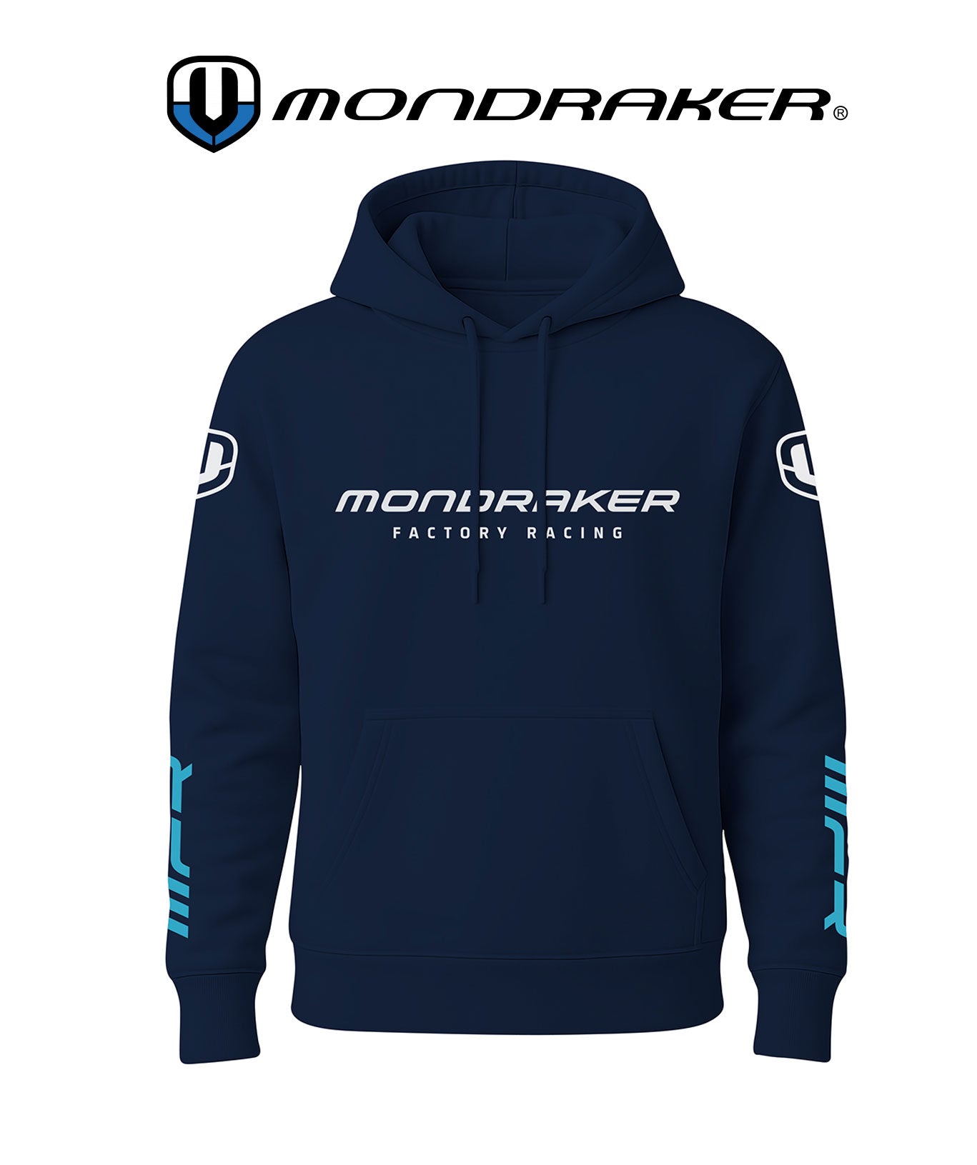 MONDRAKER Hoodie MFR blue - Premium Bikeshop
