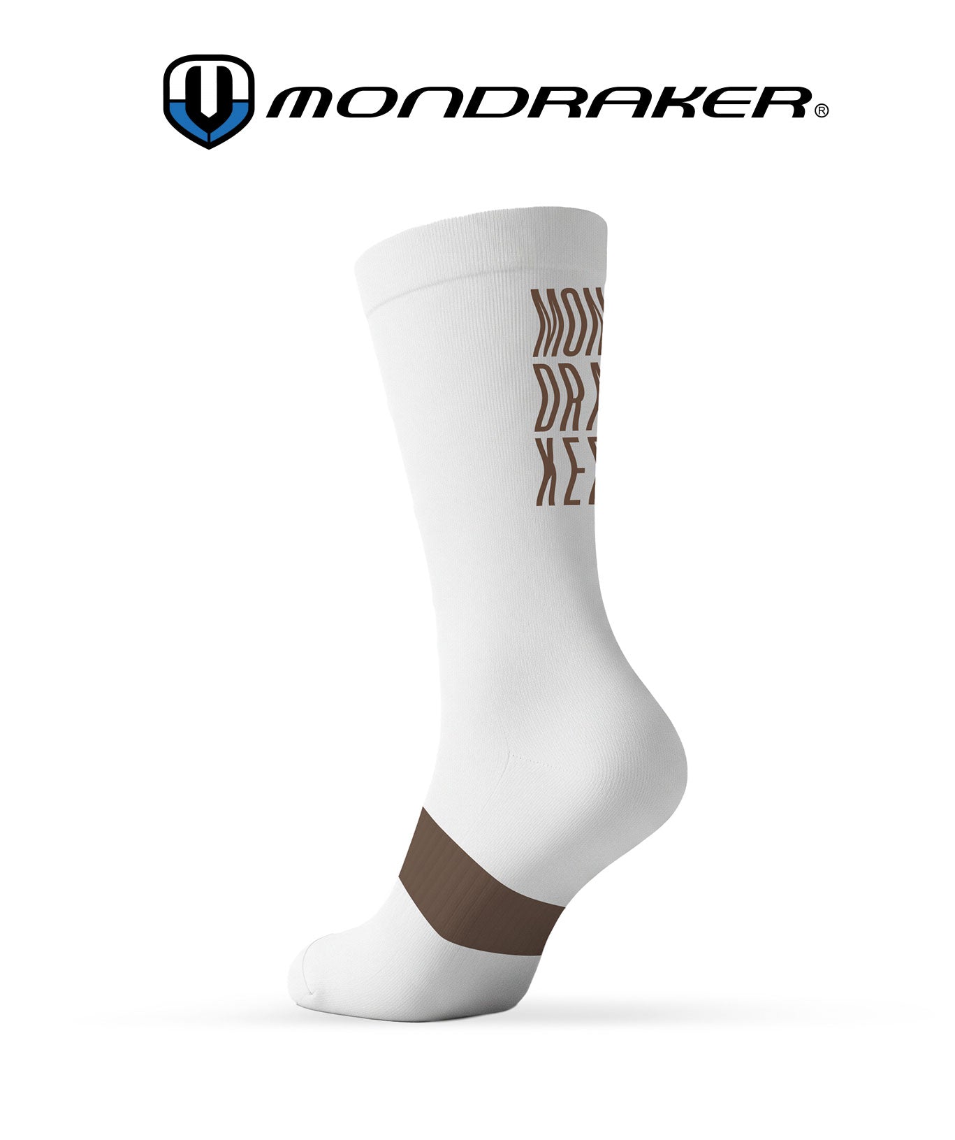 MONDRAKER Socks white cocoa - Premium Bikeshop
