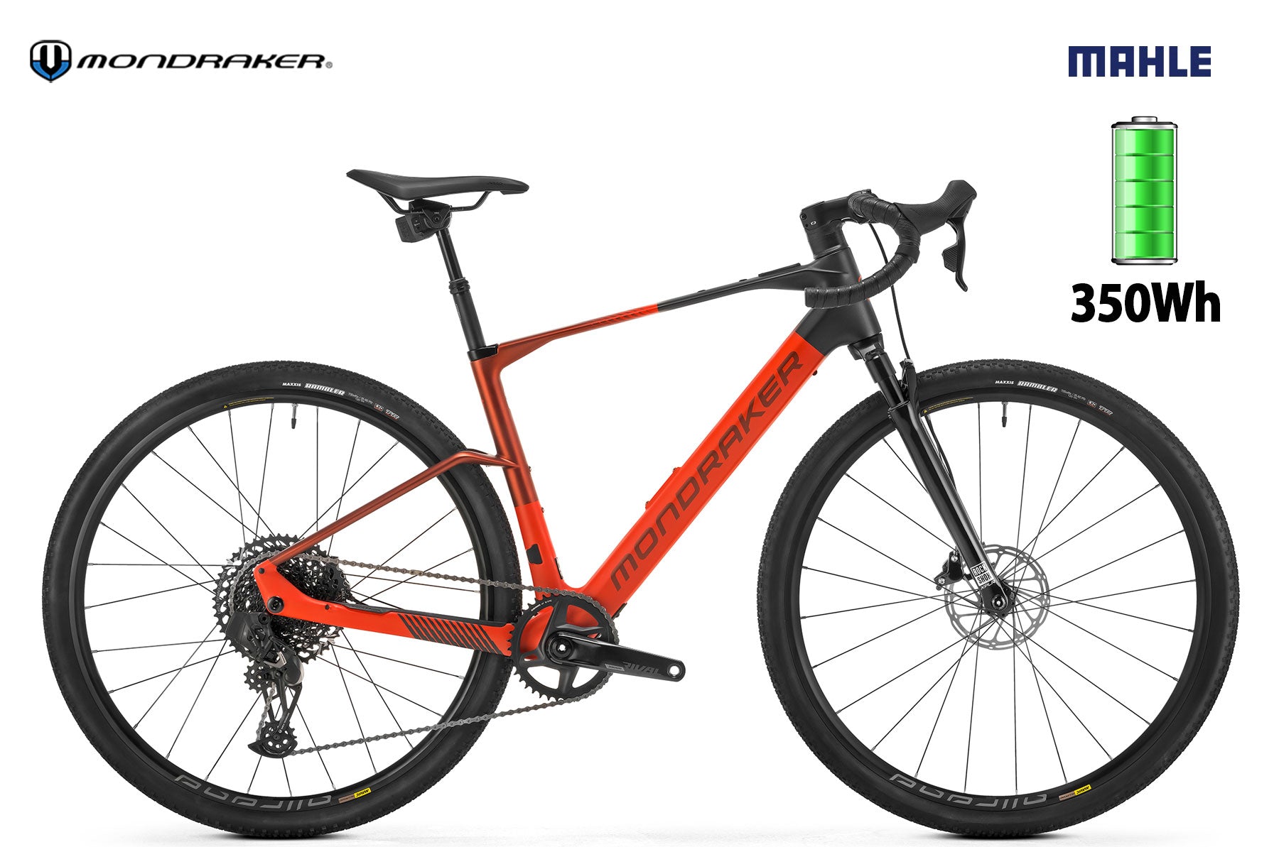 Mondraker Dusty RR Flame Red - Premium Bikeshop