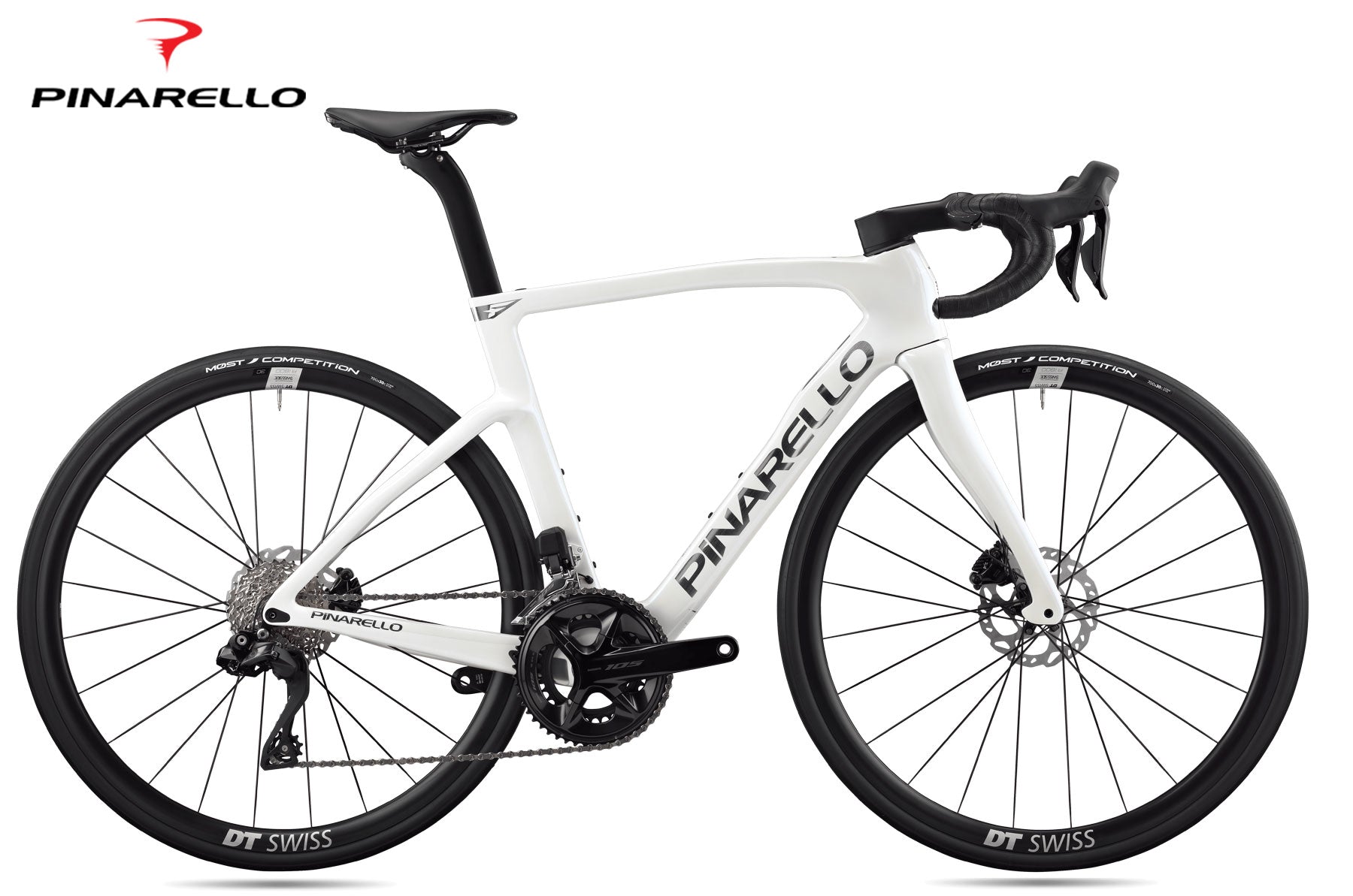 Pinarello F3 105 DI2 alabaster white shiny - Premium Bikeshop