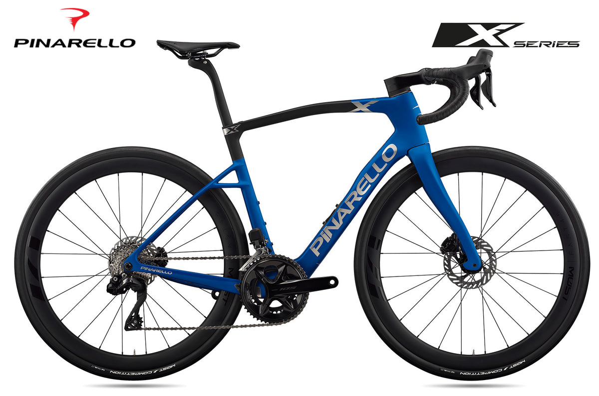 Pinarello X5 Disc Shimano 105 DI2 Iron Blue MOST Ultrafast 45 DB