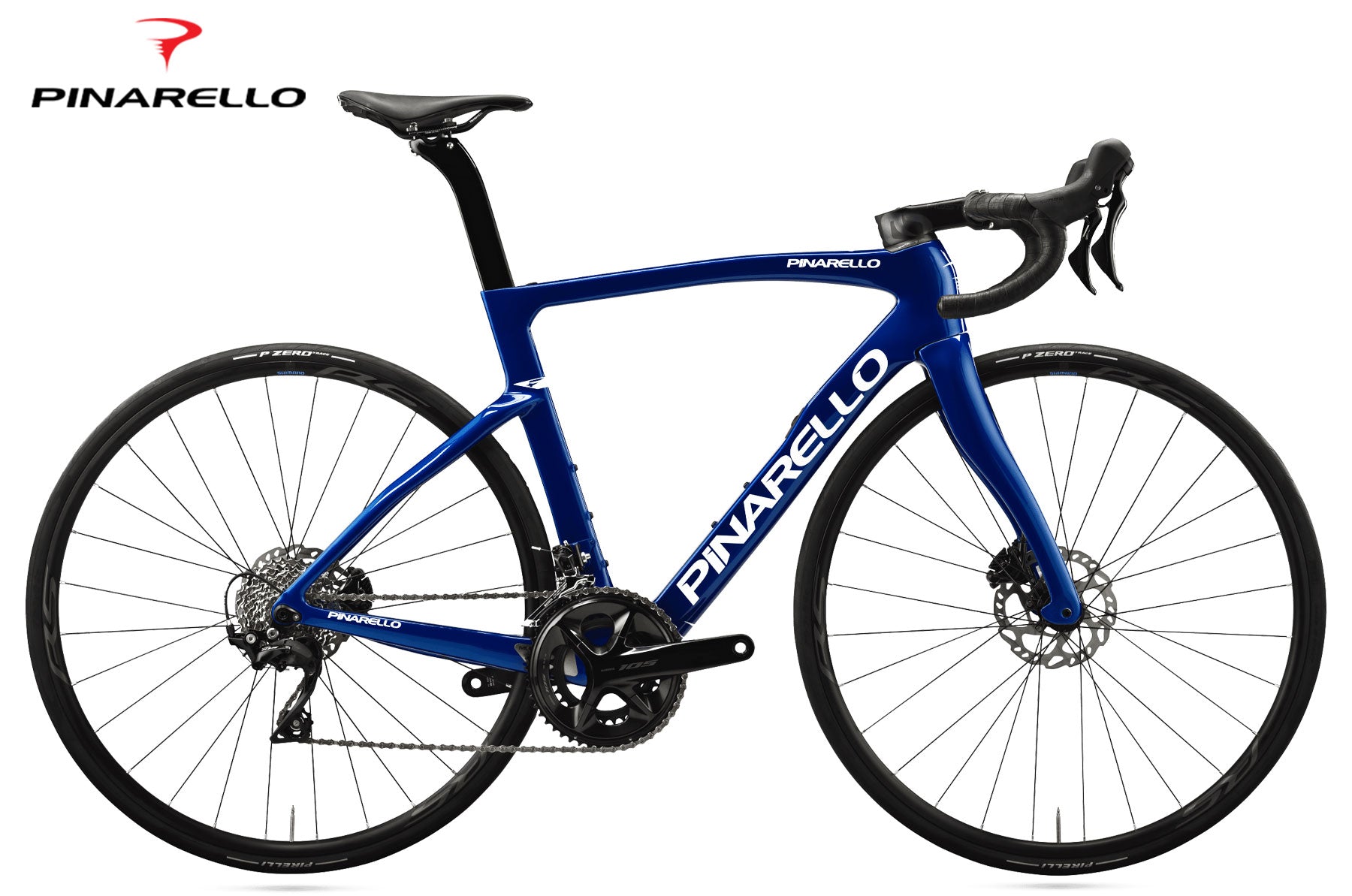 shimano disc brake rennrad Pinarello F1 Disc Shimano 105 Formula Blue