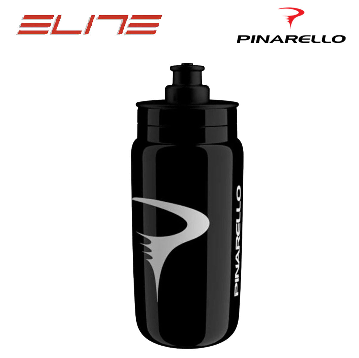 Pinarello Trinklasche Elite Fly schwarz 550 ml - Premium Bikeshop