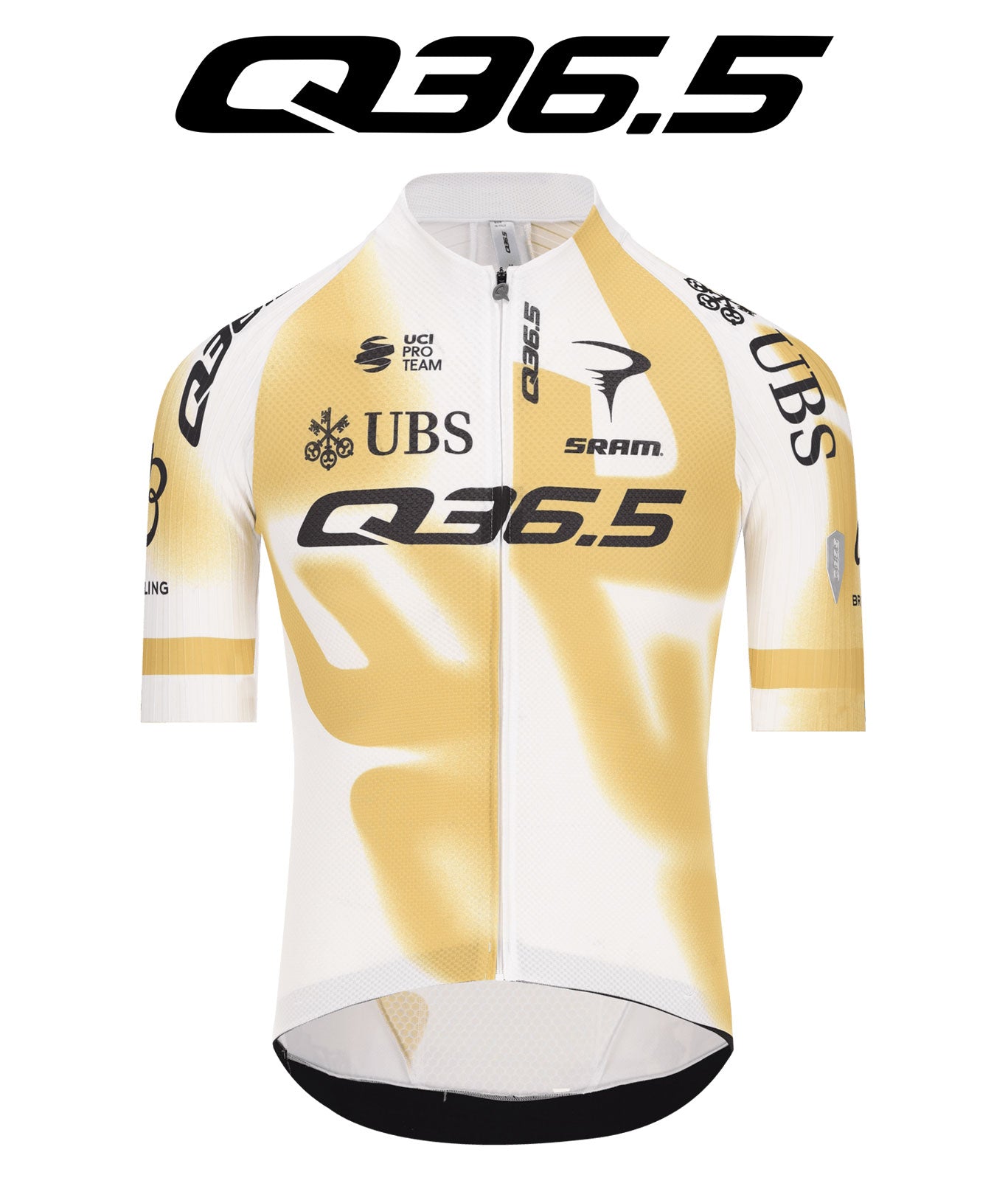 Q36.5 Team Trikot Gregarius Pro Team Off-Road Gold-White