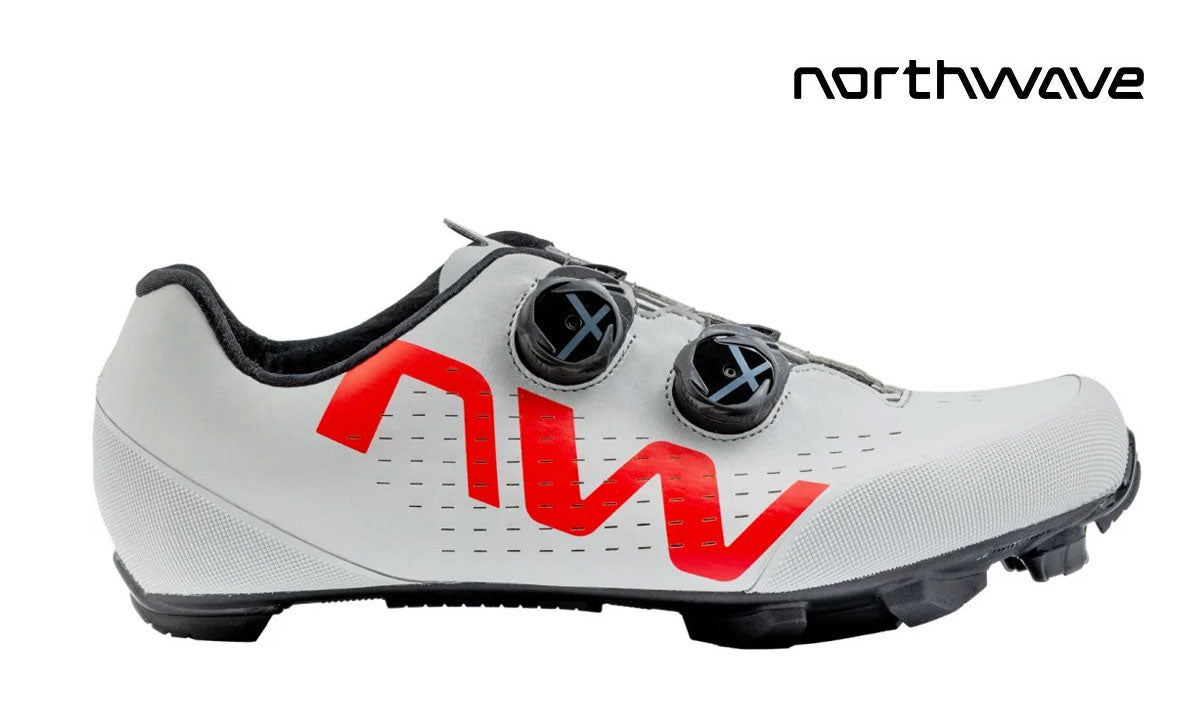 Northwave Rebel 3 MTB-Schuhe light grey - Premium Bikeshop