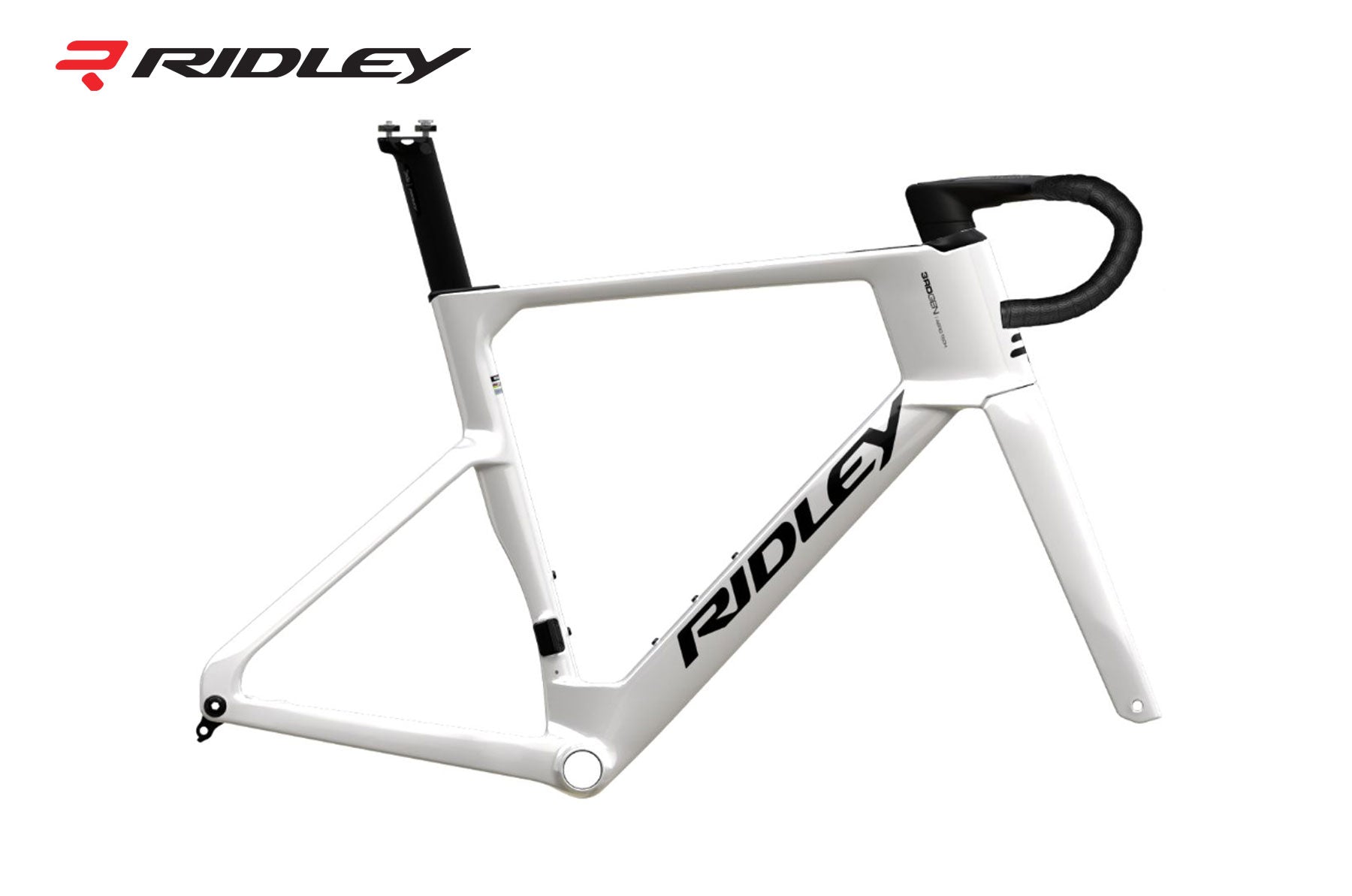 Ridley Rahmenset Noah white - Premium Bikeshop