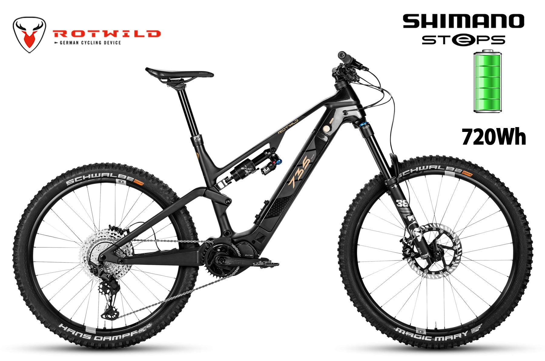 rotwild e bike fully gebraucht ROTWILD R.E735 FS Core