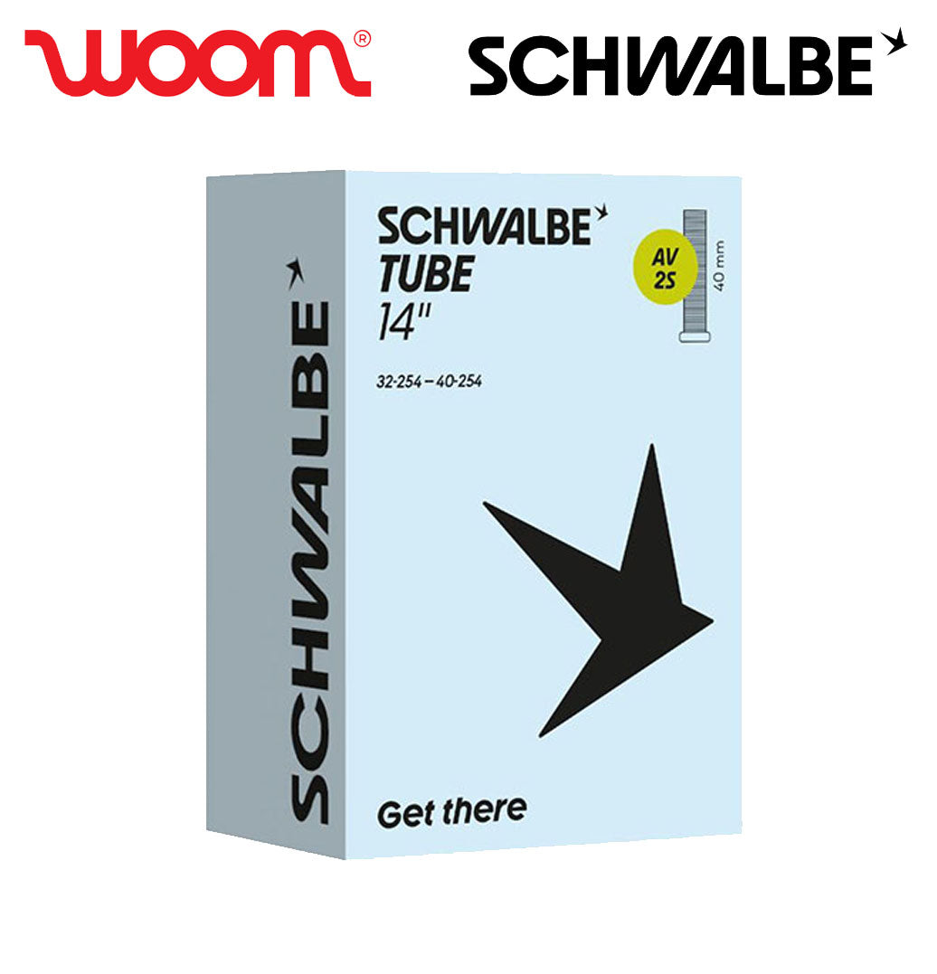 woom 2 fahrrad 14 zoll Schwalbe 14" AV2S Woom 2 Schlauch