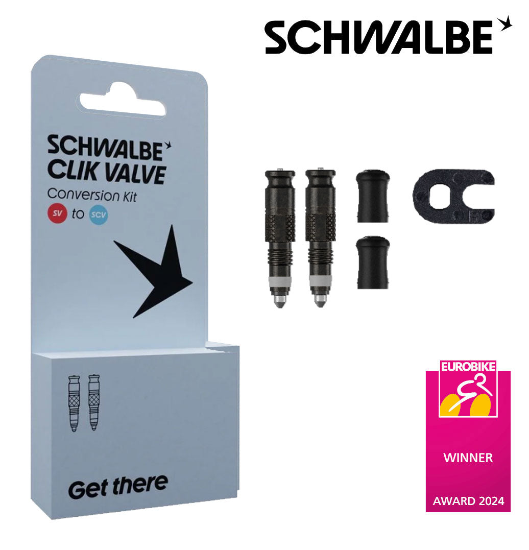 SCHWALBE CLIK VALVE Ventil-Nachrüstset - Premium Bikeshop