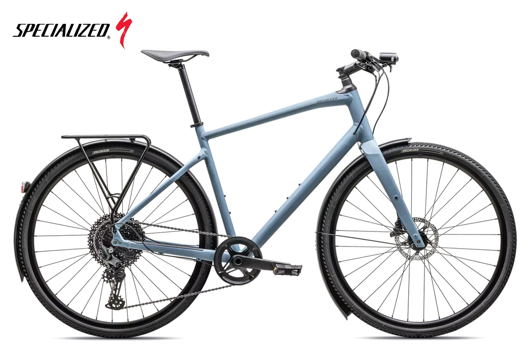 Specialized Sirrus X 4.0 EQ Satin Storm Grey / Charcoal Reflective - Premium Bikeshop