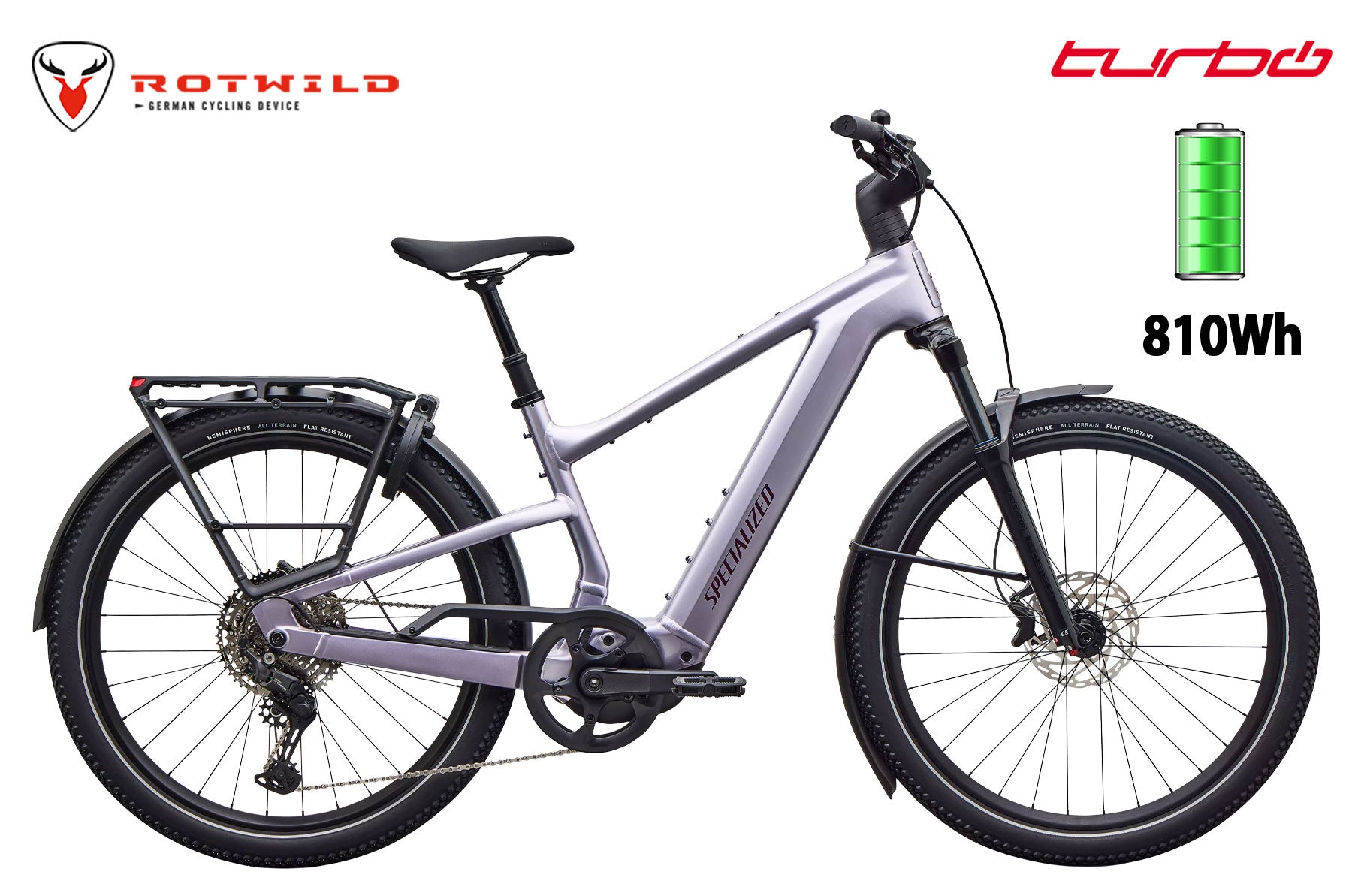 Specialized Turbo Vado 3 EVO 5.0 Gloss Amethyst Frost Metallic