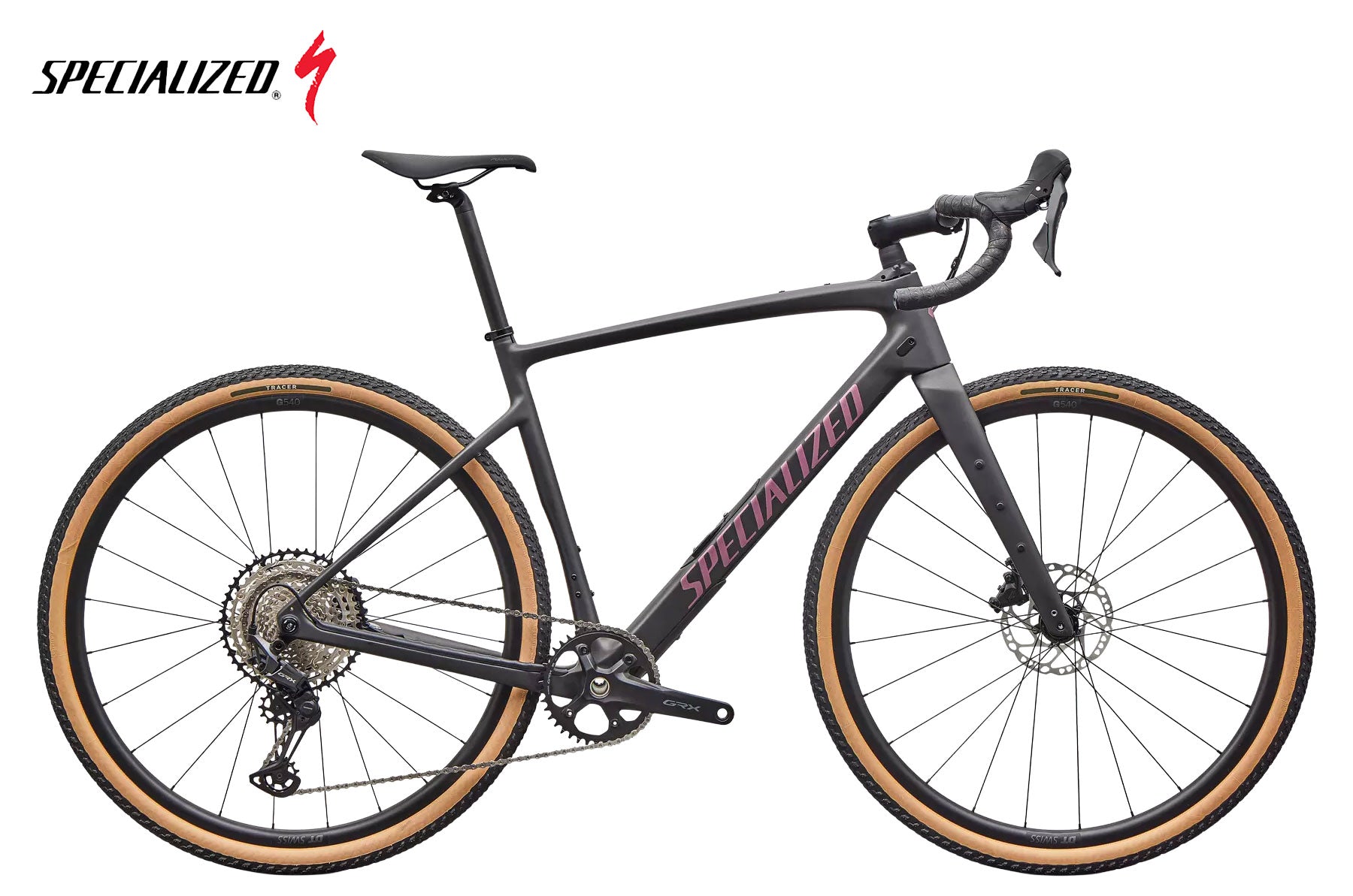 specialized rennrad schwarz Diverge 4 Sport Carbon Shimano GRX 600 Obsidian Metallic Endura Pro SL Windproof MAP-PRICING Colour:PALM GREEN