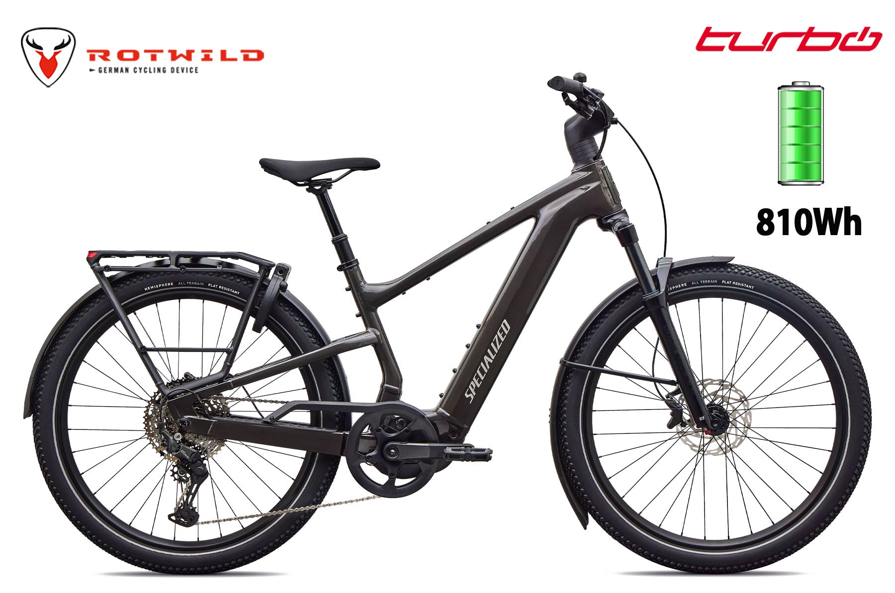 Specialized Turbo Vado 3 EVO 5.0 Gloss Metallic Obsidian
