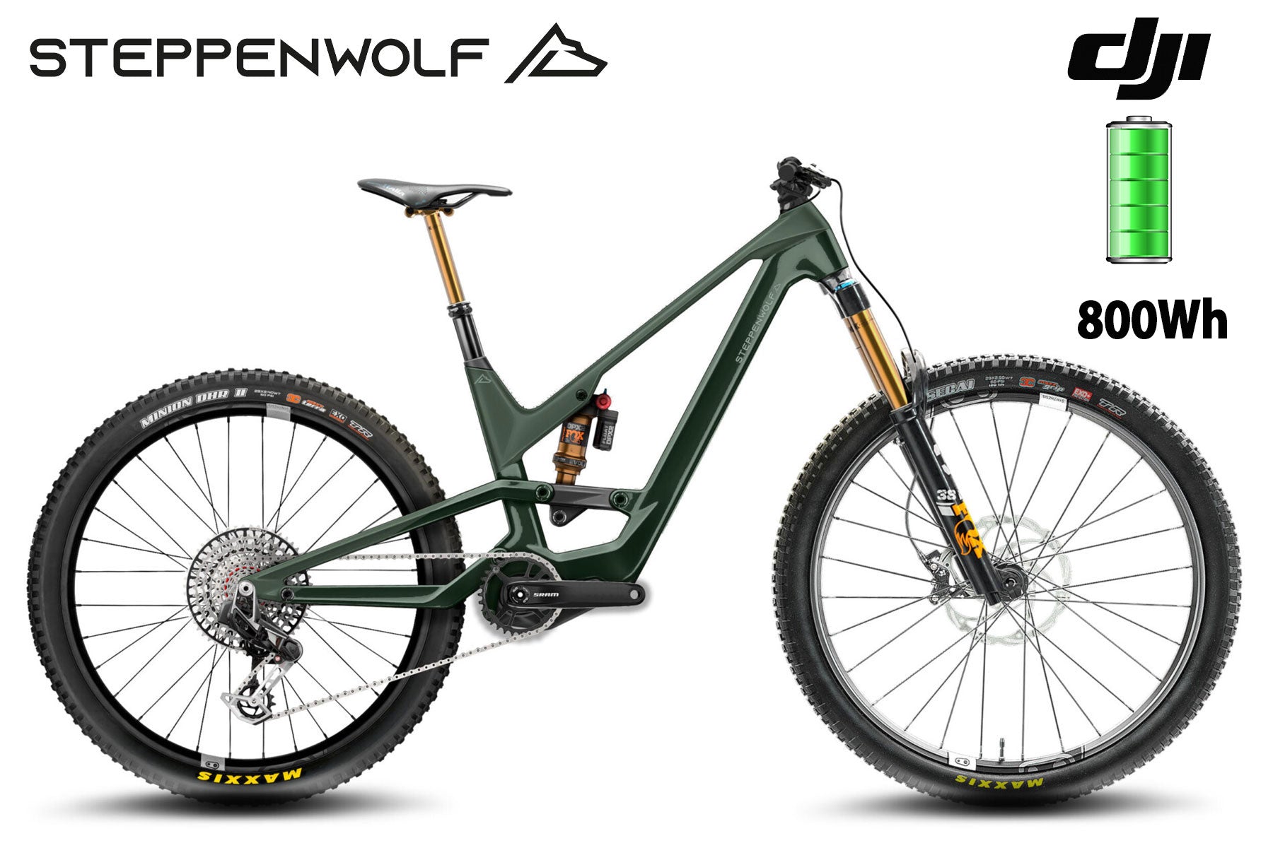 steppenwolf fahrrad zubehör Steppenwolf Tundra 11.0 Teal Olive Matte