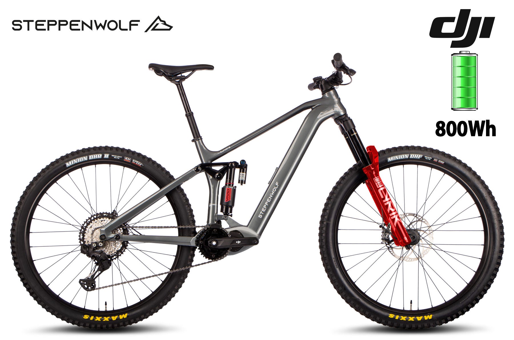 Steppenwolf Tundra 10.0 FS Titanium Grey Glossy/Matte - Premium Bikeshop