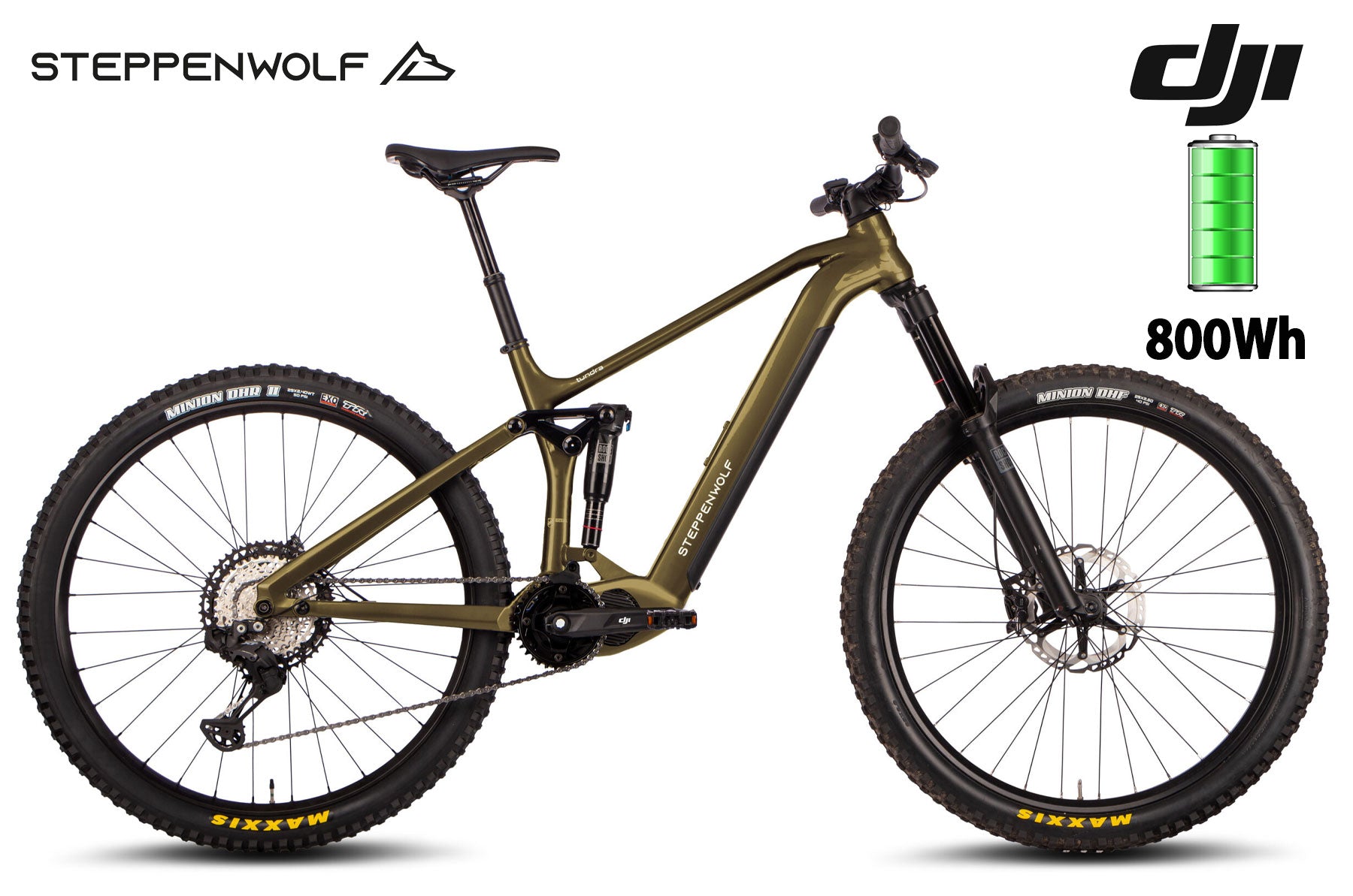 Steppenwolf Tundra 9.0 FS moos-green - Premium Bikeshop