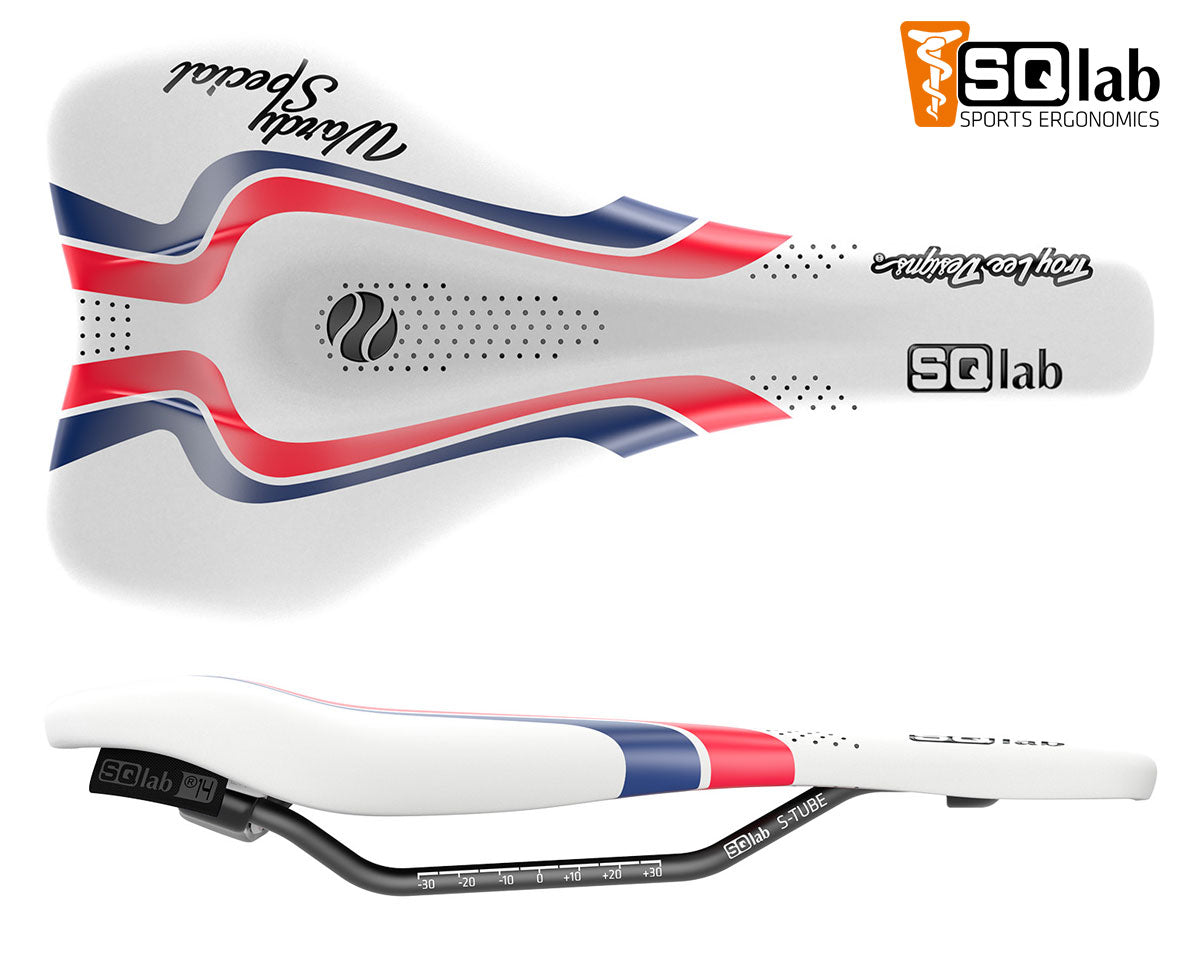 SQlab Sattel 612 ERGOWAVE® active 2.1 ltd. Wardy Special by Troy Lee Designs - Premium Bikeshop