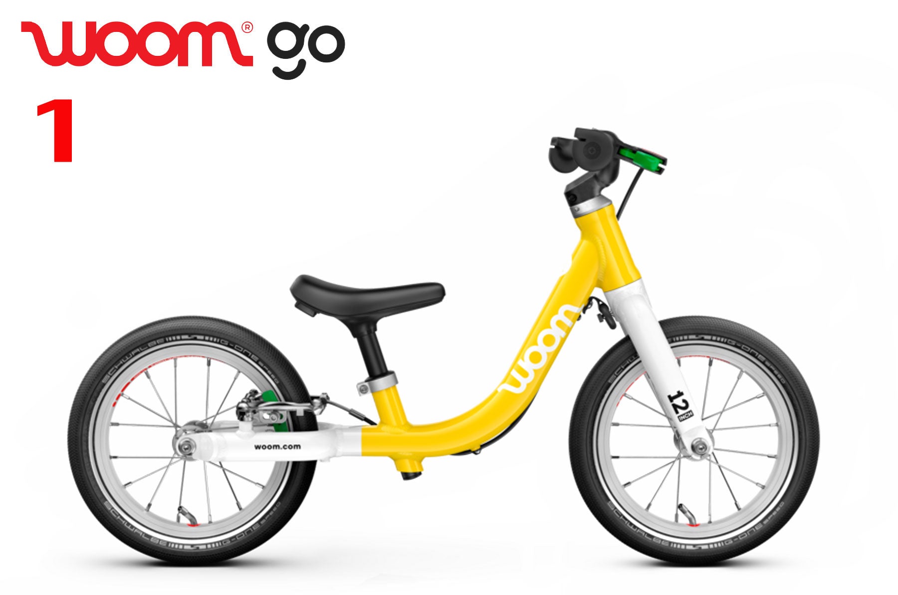 WOOM GO 1 vibrant yellow - Premium Bikeshop