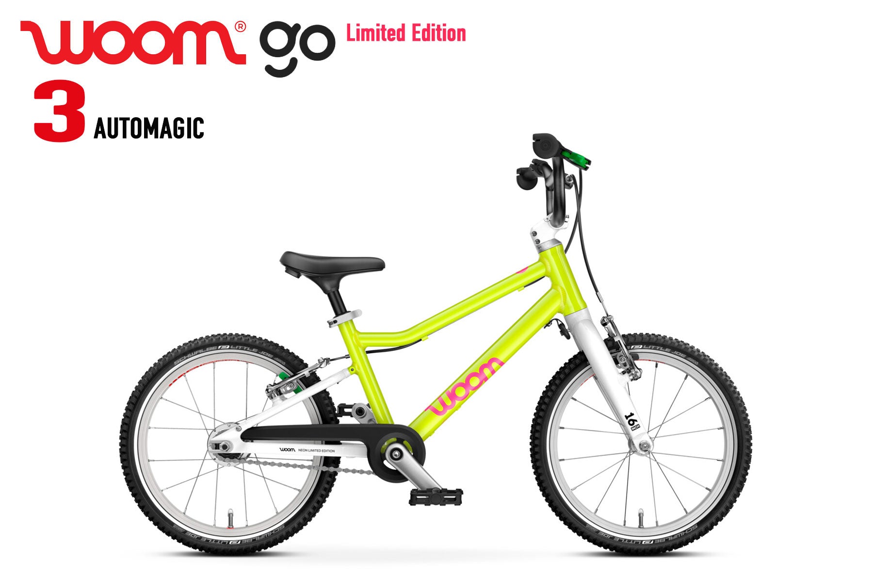 WOOM GO 3 Automagic neon lime Limited Edition